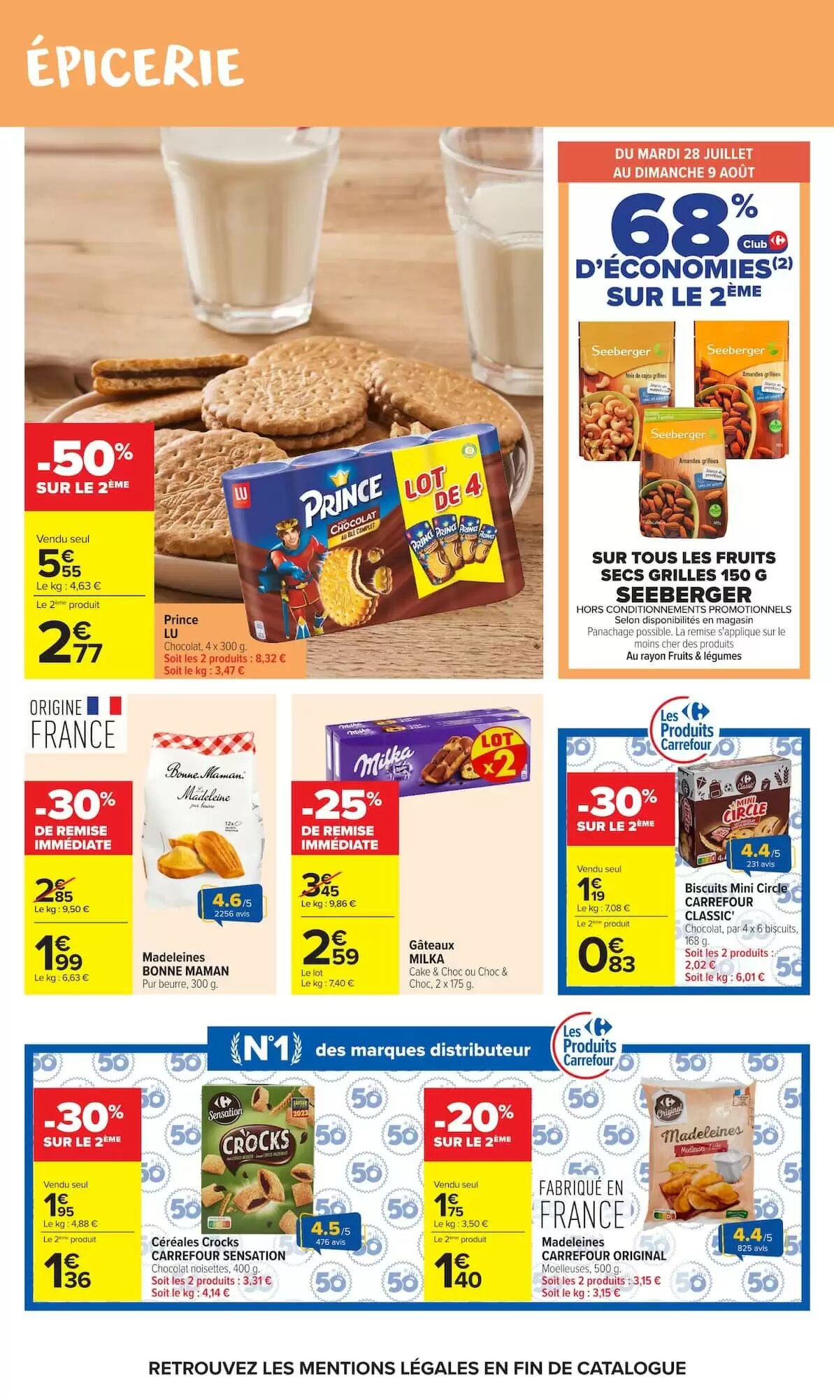 Prospectus promotionnel Carrefour Market valable à partir du 28/07/2026 - Page 32.
