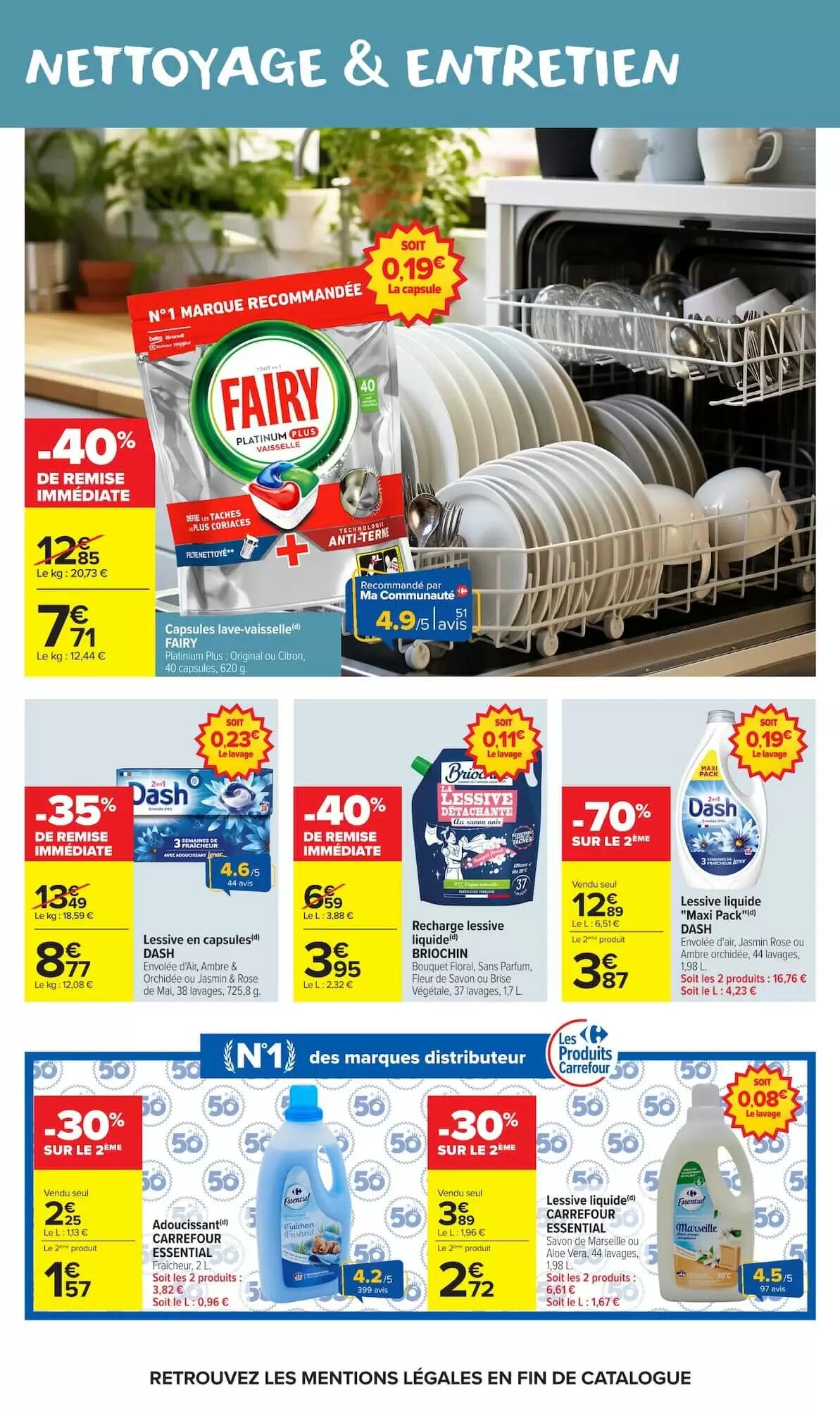 Prospectus promotionnel Carrefour Market valable à partir du 28/07/2026 - Page 38.