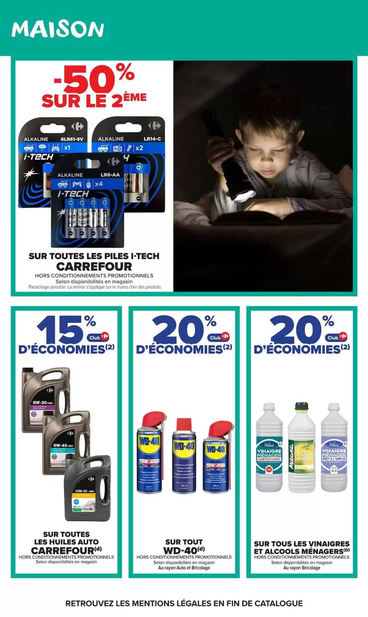 Prospectus promotionnel Carrefour Market valable à partir du 28/07/2026 - Page 40.