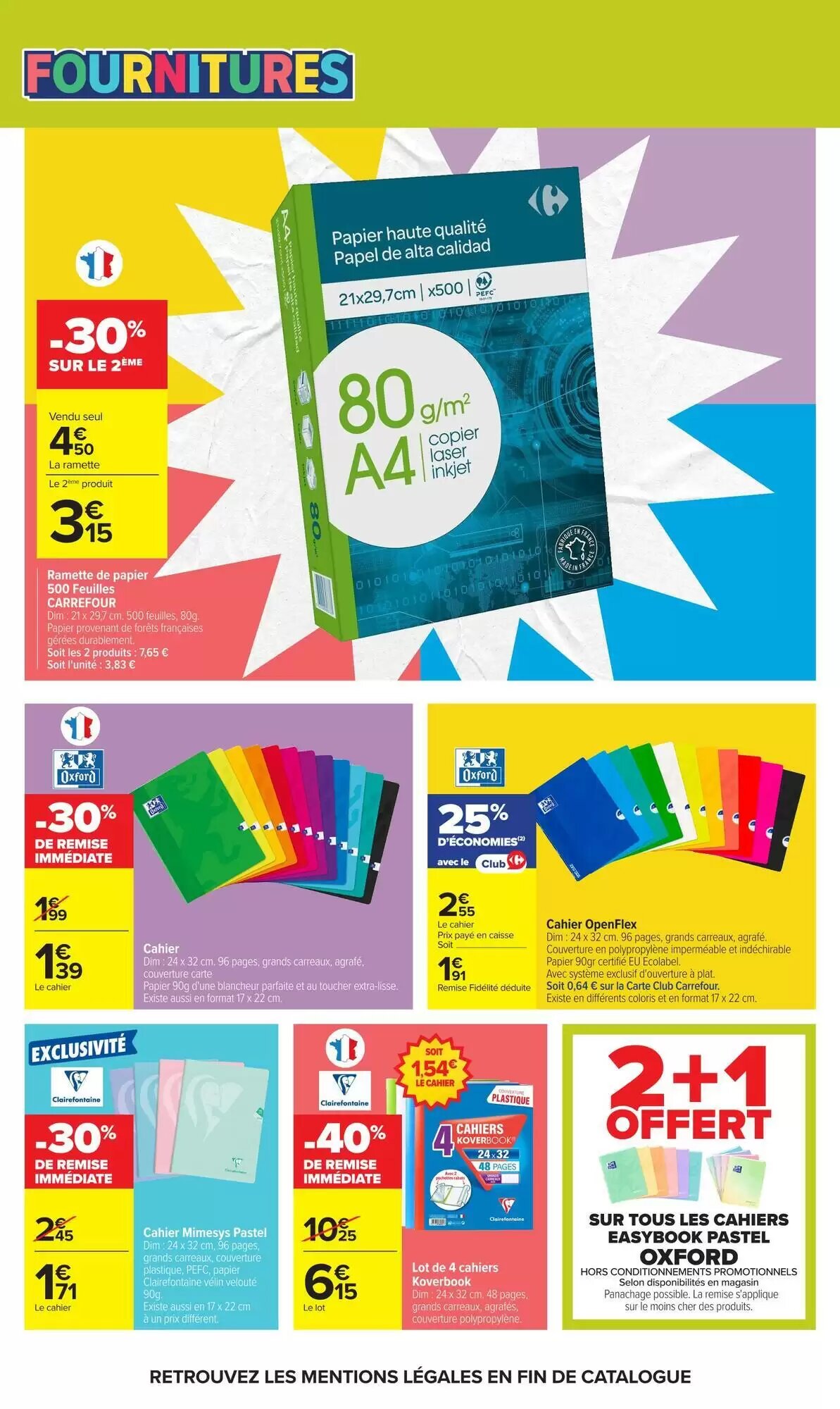 Prospectus promotionnel Carrefour Market valable à partir du 28/07/2026 - Page 47.