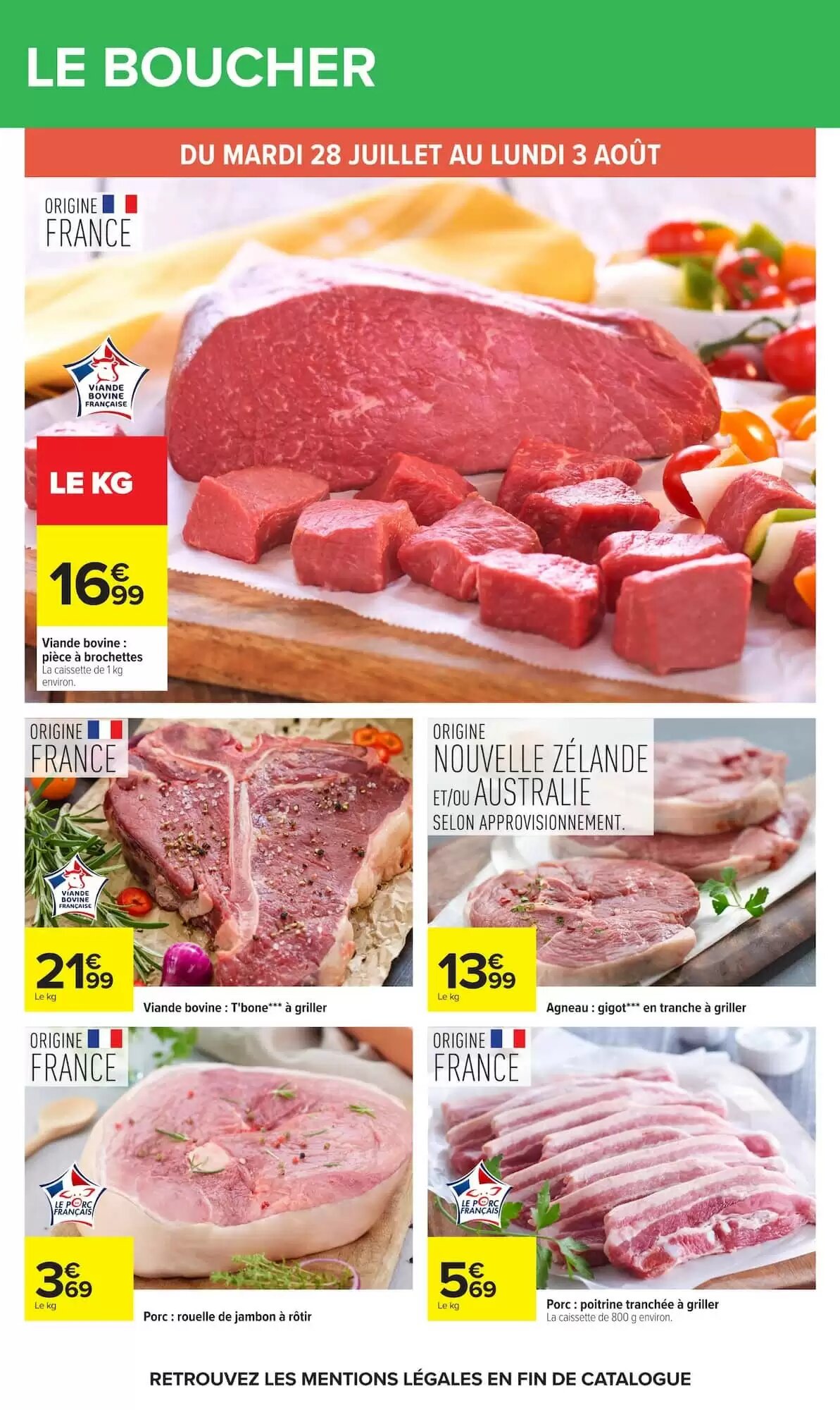 Prospectus promotionnel Carrefour valable à partir du 28/07/2026 - Page 30.