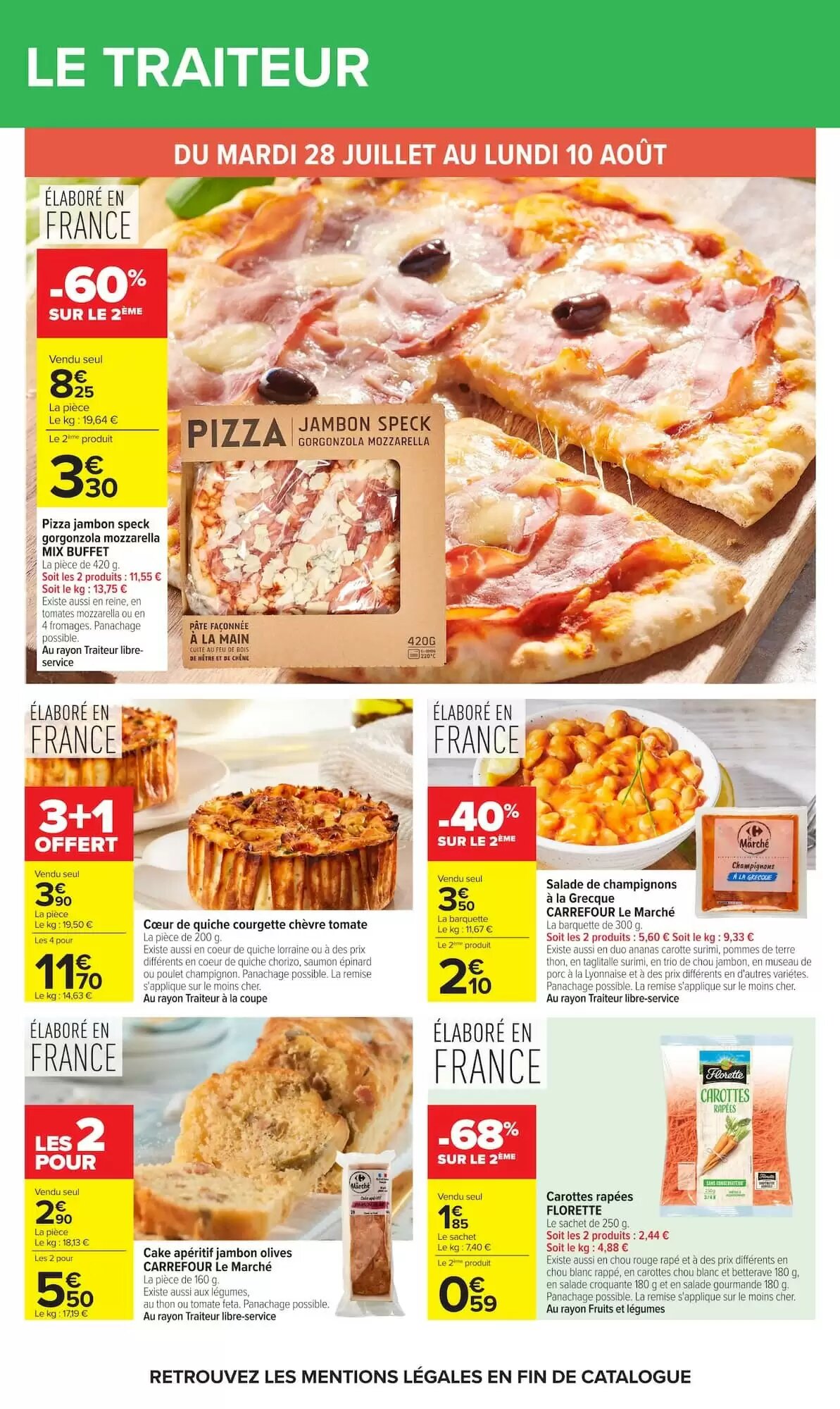 Prospectus promotionnel Carrefour valable à partir du 28/07/2026 - Page 33.