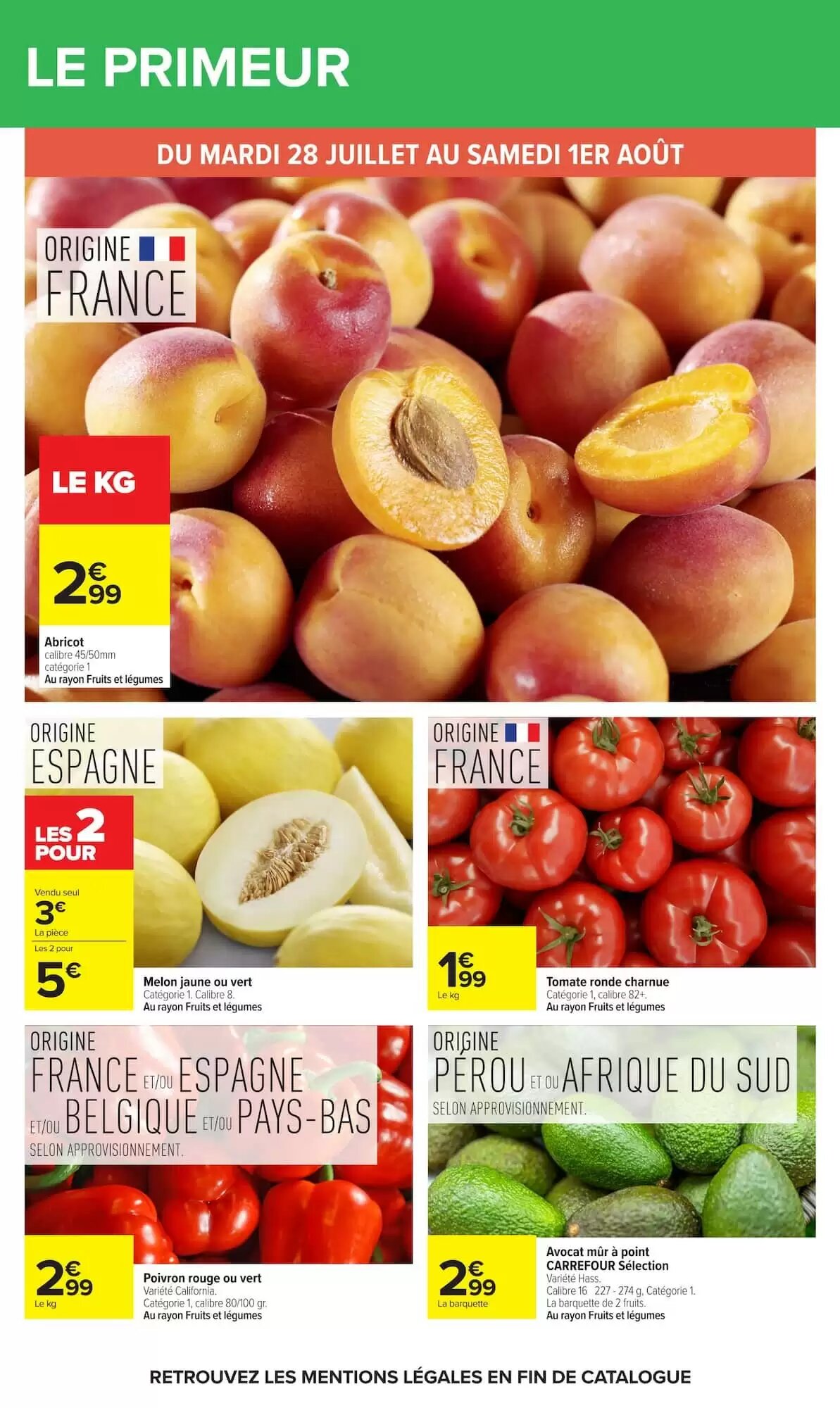 Prospectus promotionnel Carrefour valable à partir du 28/07/2026 - Page 36.