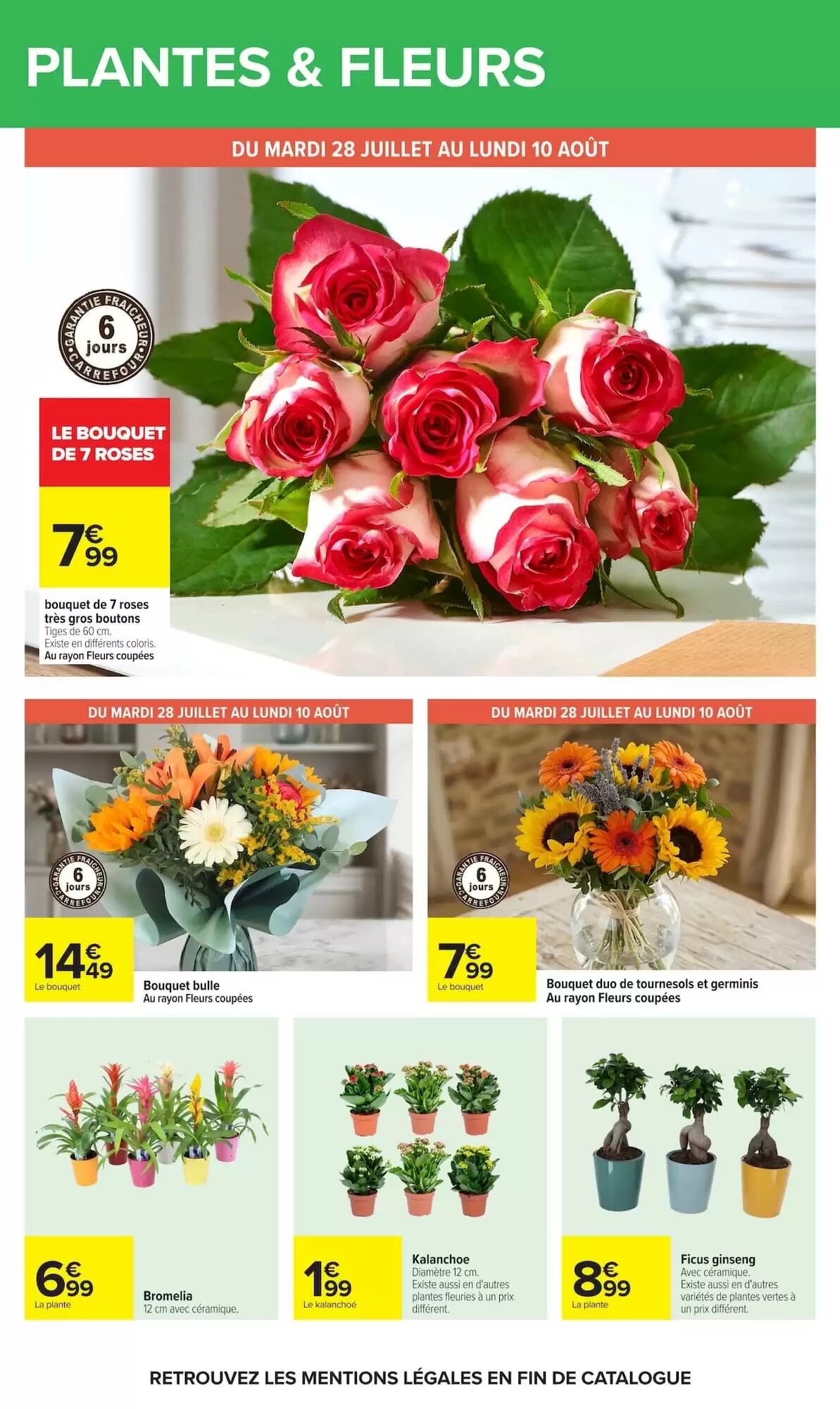 Prospectus promotionnel Carrefour valable à partir du 28/07/2026 - Page 58.