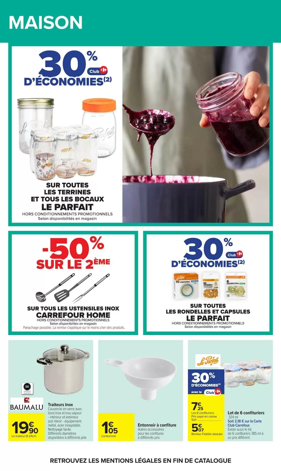 Prospectus promotionnel Carrefour valable à partir du 28/07/2026 - Page 64.