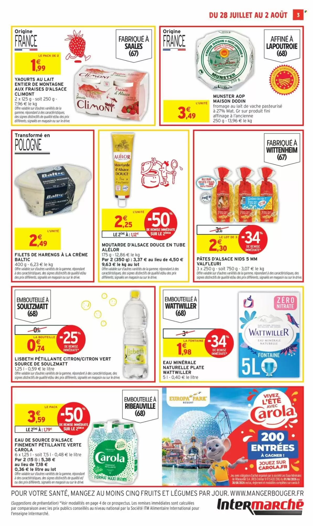 Prospectus promotionnel Intermarché valable à partir du 28/07/2026 - Page 3.