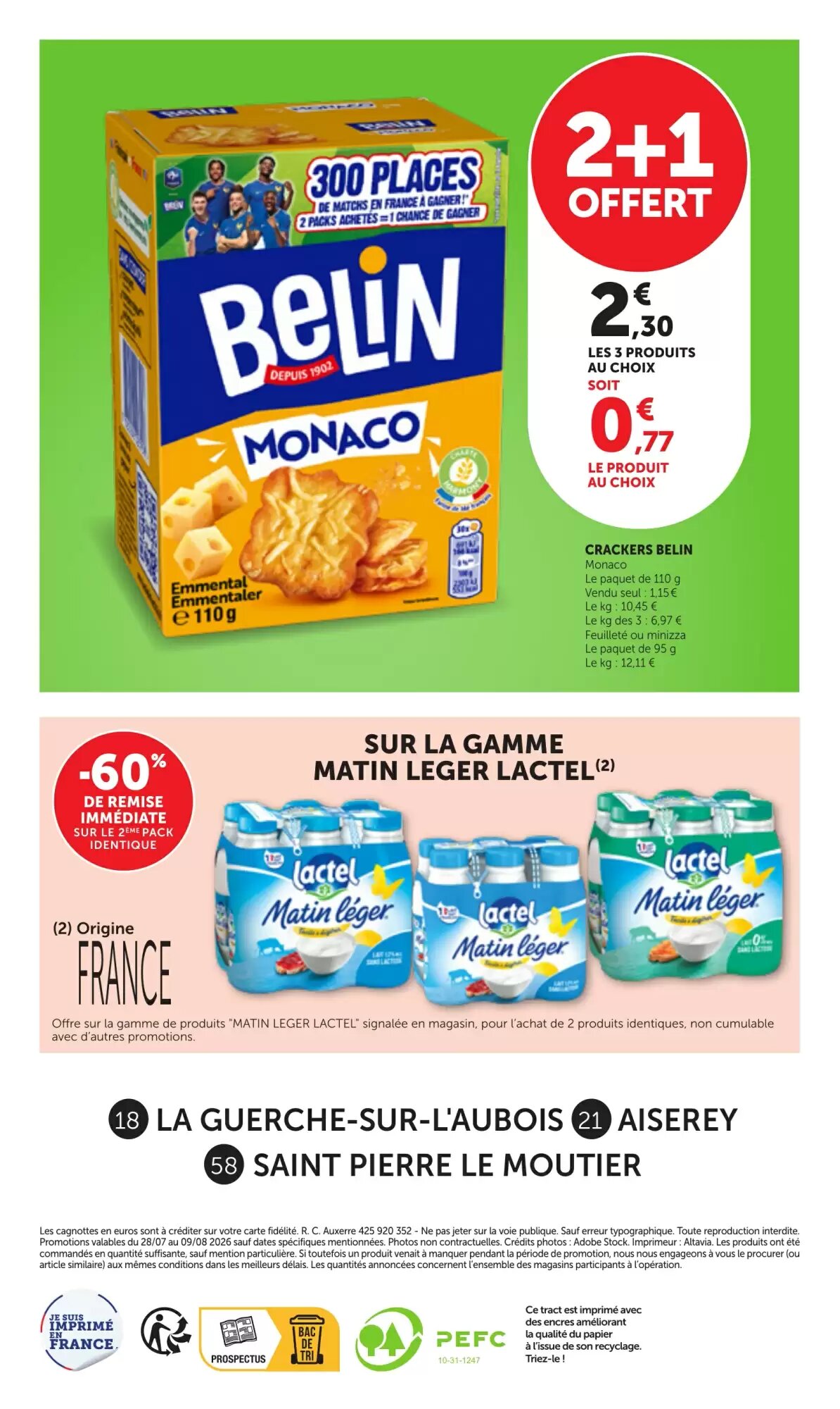 Prospectus promotionnel Bi1 valable à partir du 28/07/2026 - Page 16.