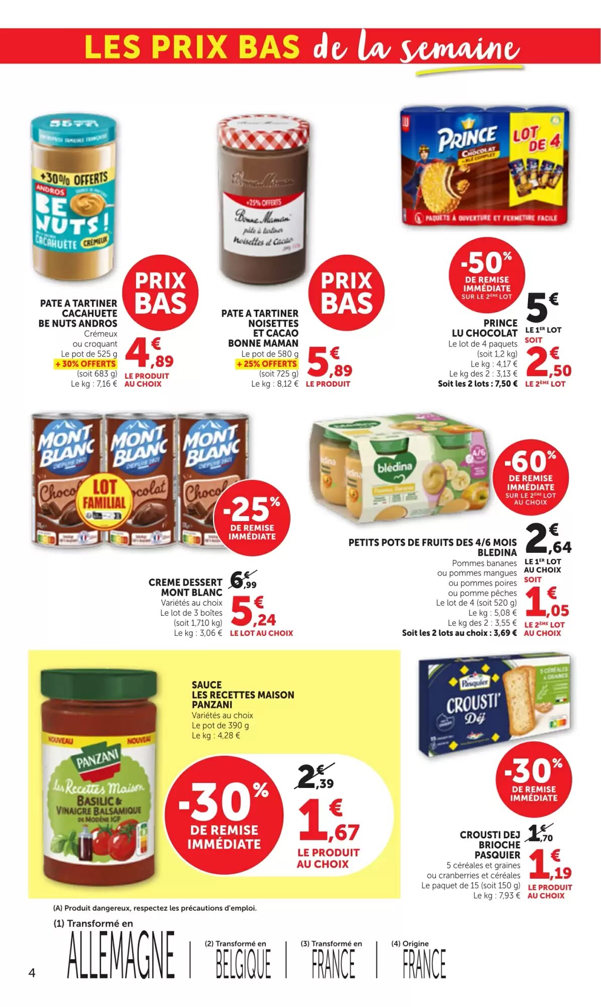 Prospectus promotionnel Bi1 valable à partir du 28/07/2026 - Page 4.