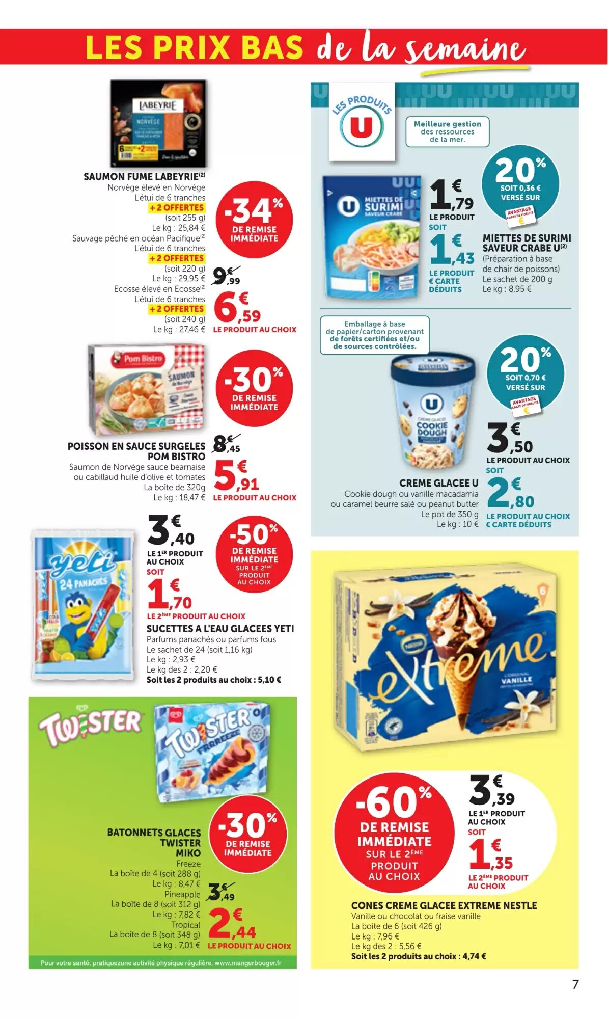 Prospectus promotionnel Bi1 valable à partir du 28/07/2026 - Page 7.