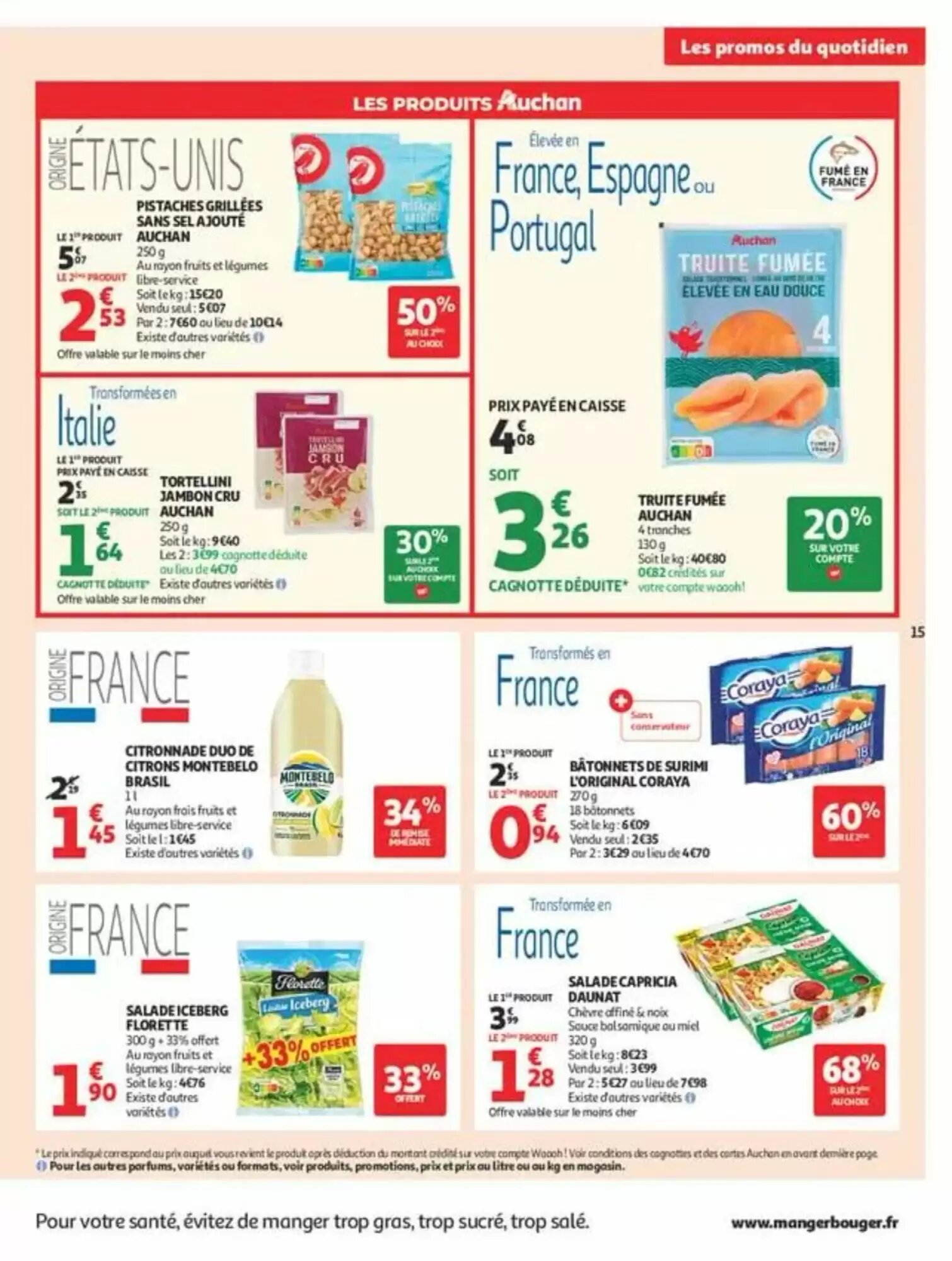 Prospectus promotionnel Auchan valable à partir du 28/07/2026 - Page 15.