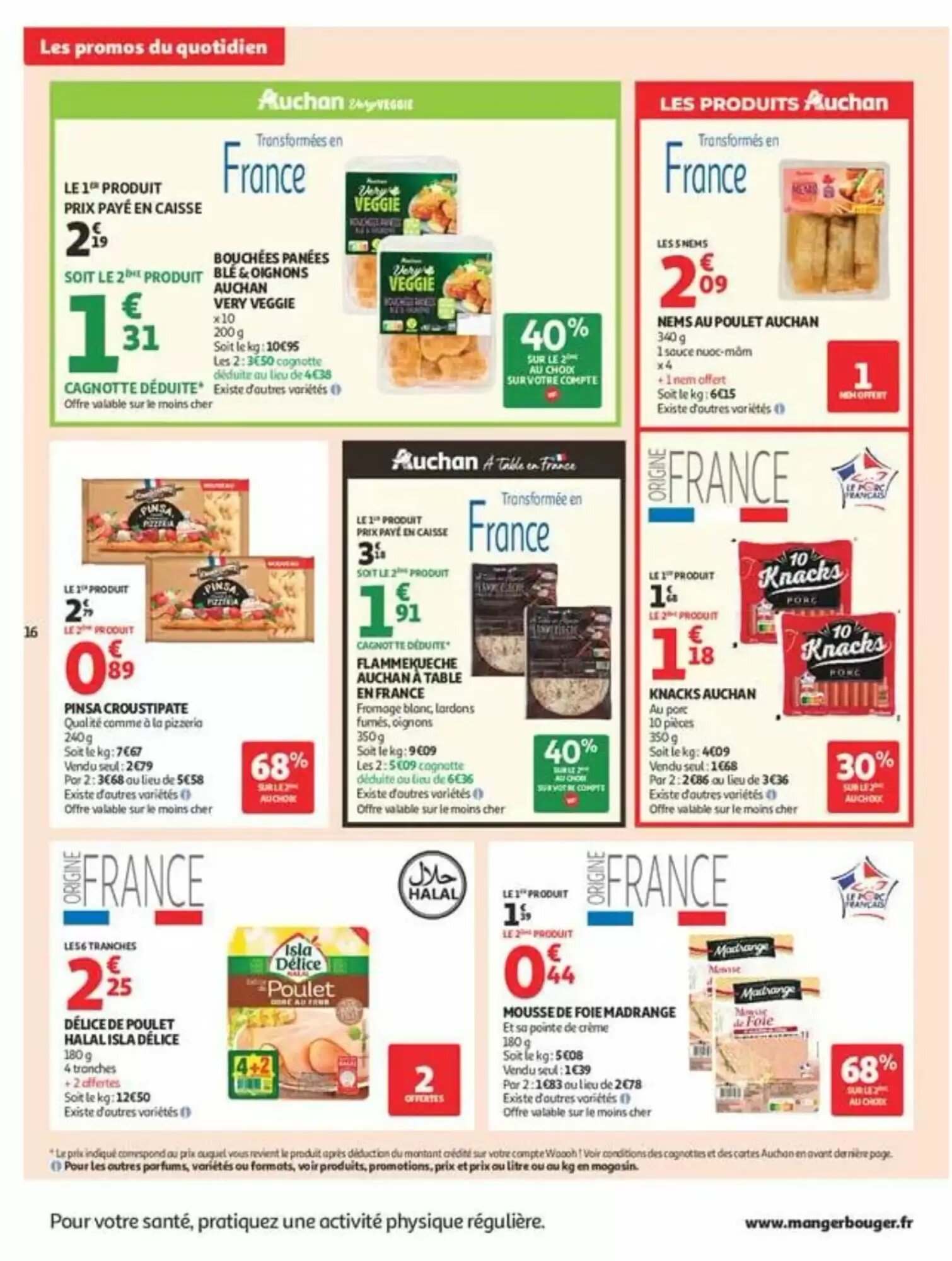 Prospectus promotionnel Auchan valable à partir du 28/07/2026 - Page 16.