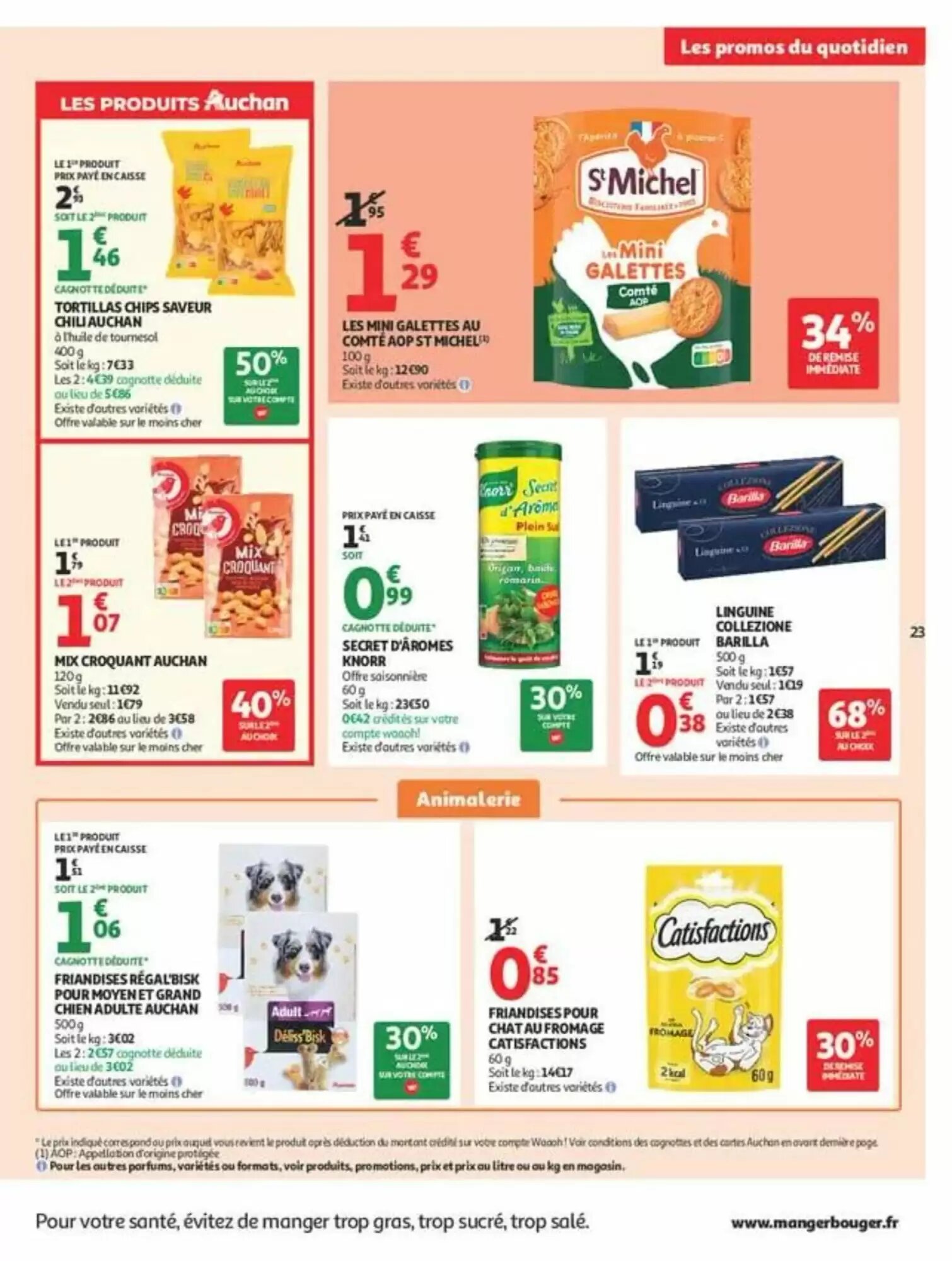 Prospectus promotionnel Auchan valable à partir du 28/07/2026 - Page 23.