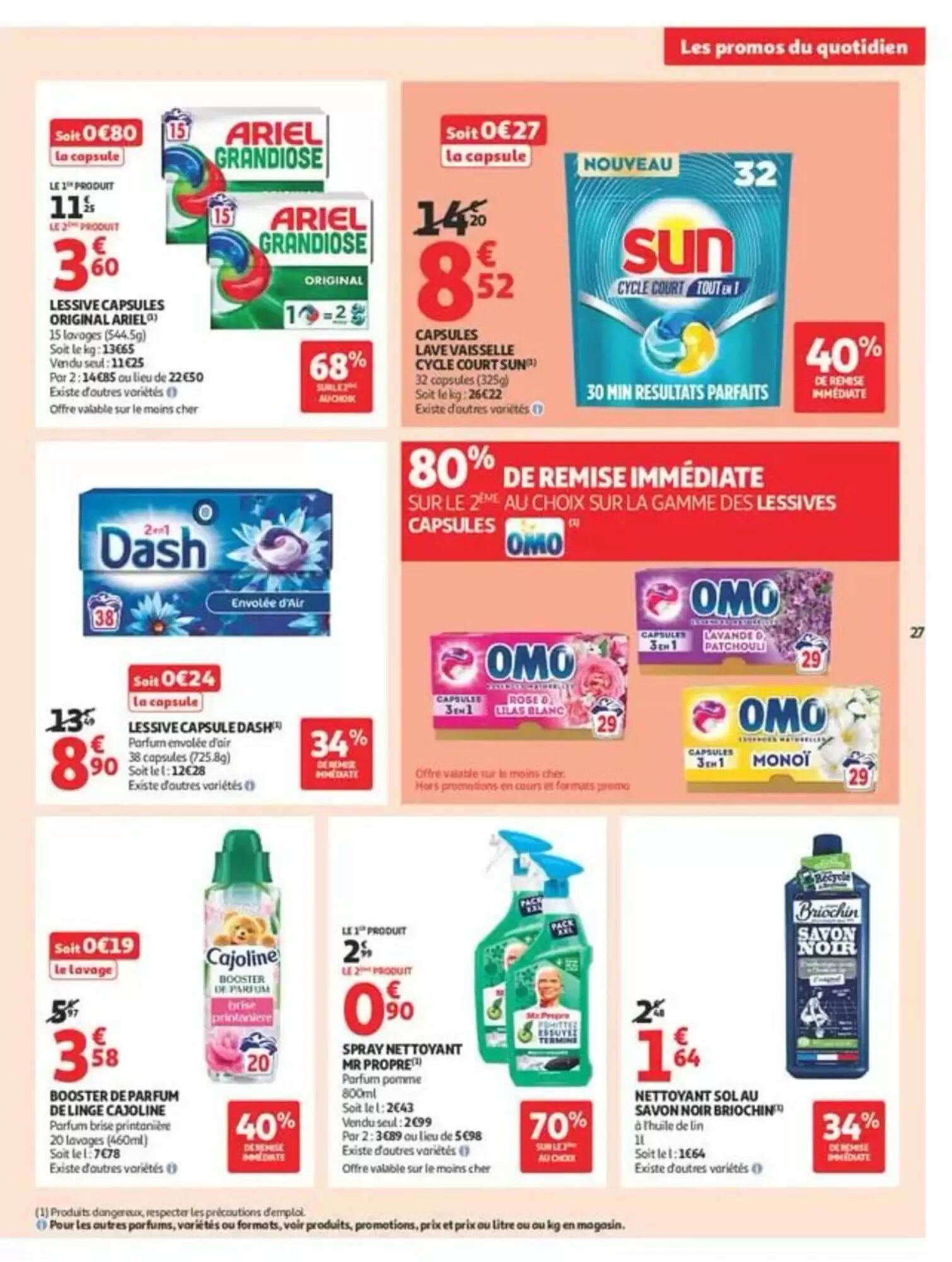 Prospectus promotionnel Auchan valable à partir du 28/07/2026 - Page 27.