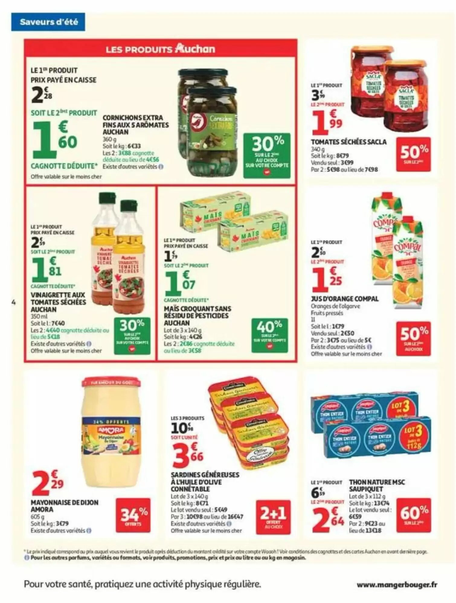 Prospectus promotionnel Auchan valable à partir du 28/07/2026 - Page 4.