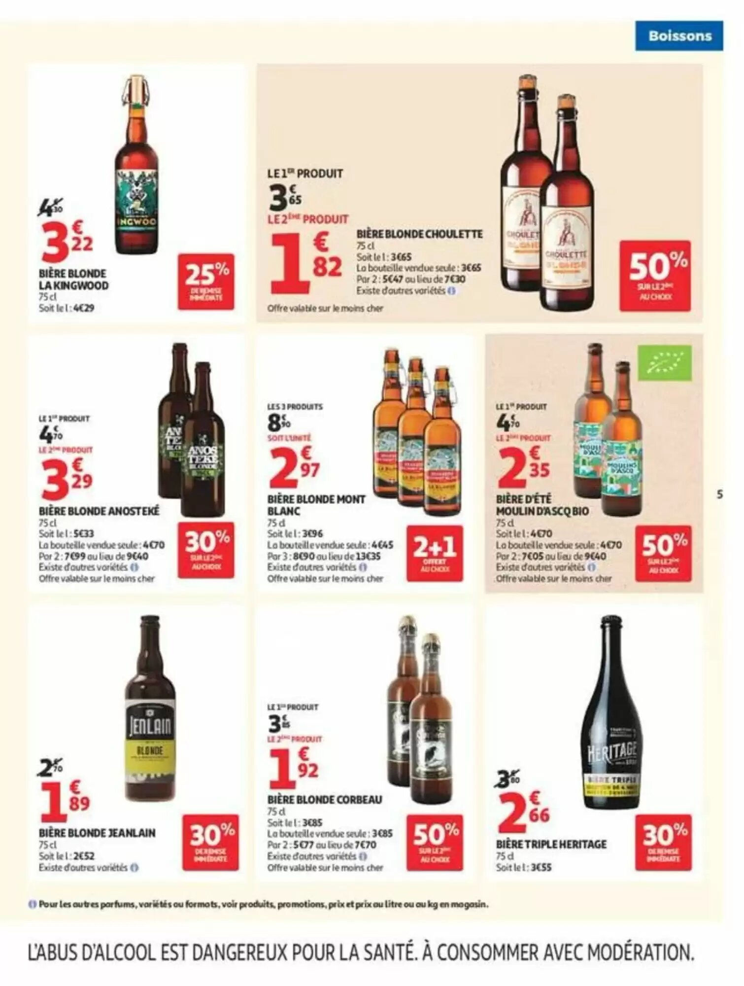 Prospectus promotionnel Auchan valable à partir du 28/07/2026 - Page 5.