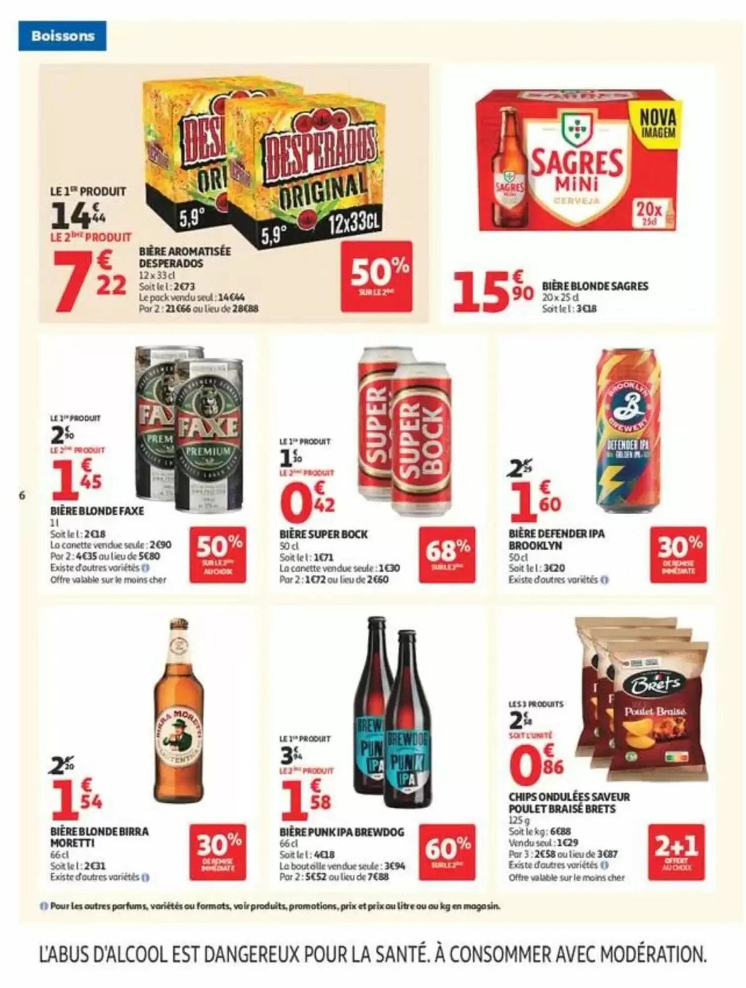Prospectus promotionnel Auchan valable à partir du 28/07/2026 - Page 6.