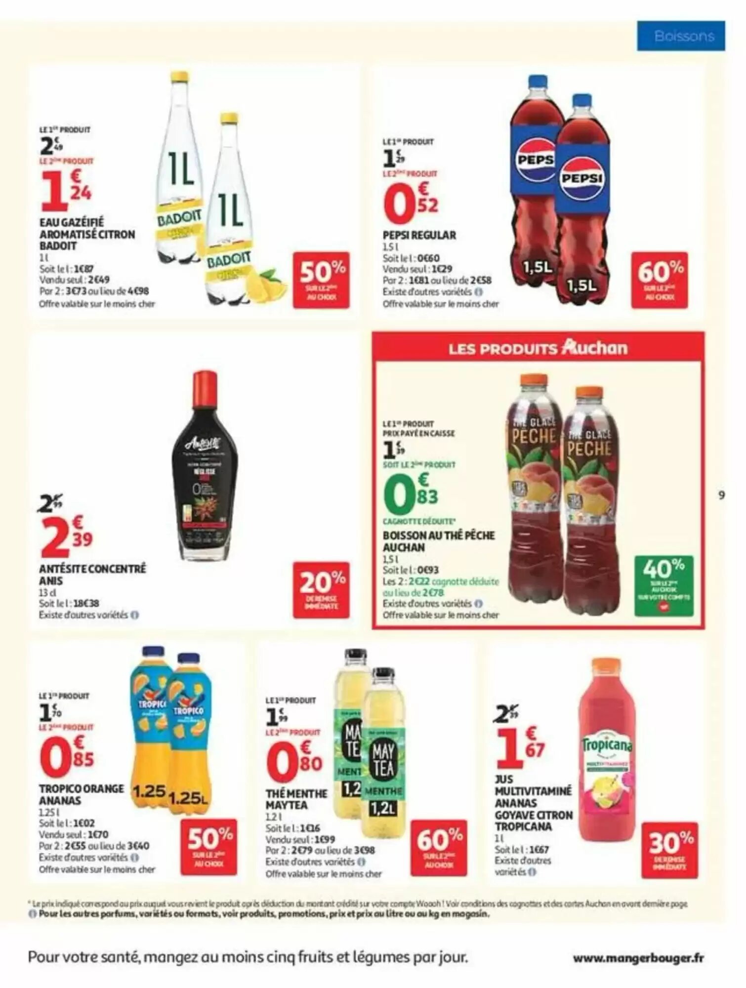 Prospectus promotionnel Auchan valable à partir du 28/07/2026 - Page 9.