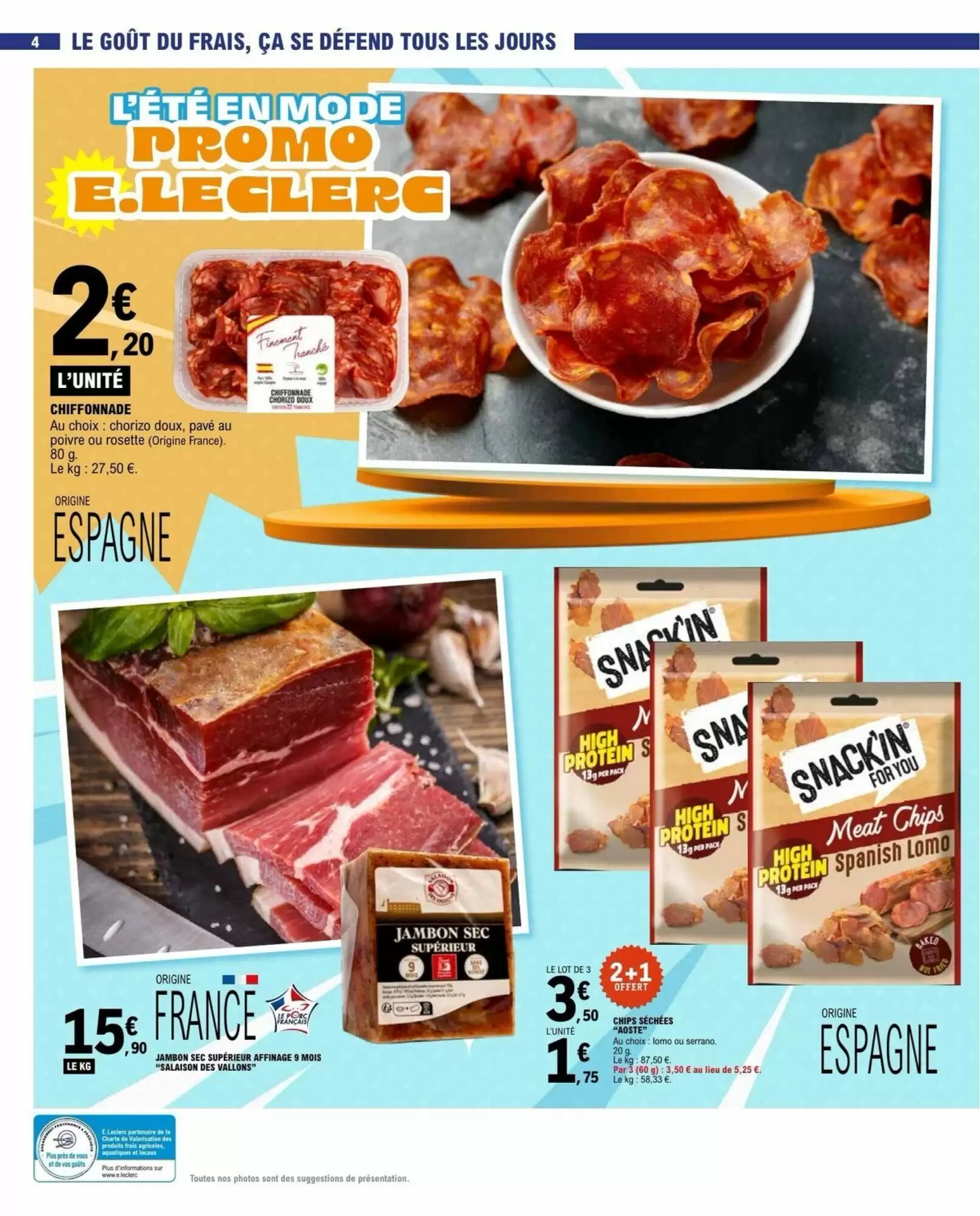 Prospectus promotionnel E.Leclerc valable à partir du 28/07/2026 - Page 4.