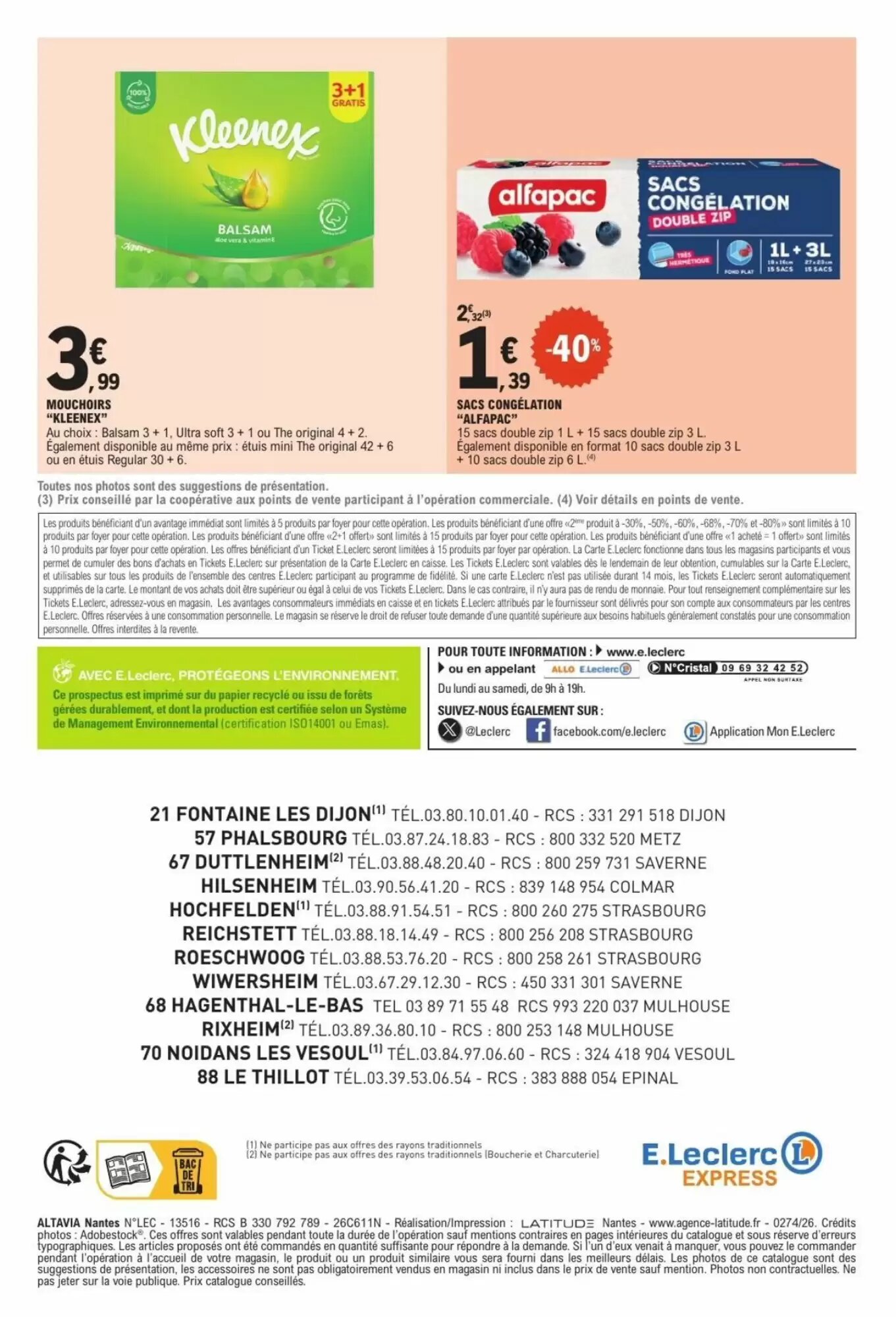 Prospectus promotionnel E.Leclerc Express valable à partir du 28/07/2026 - Page 8.