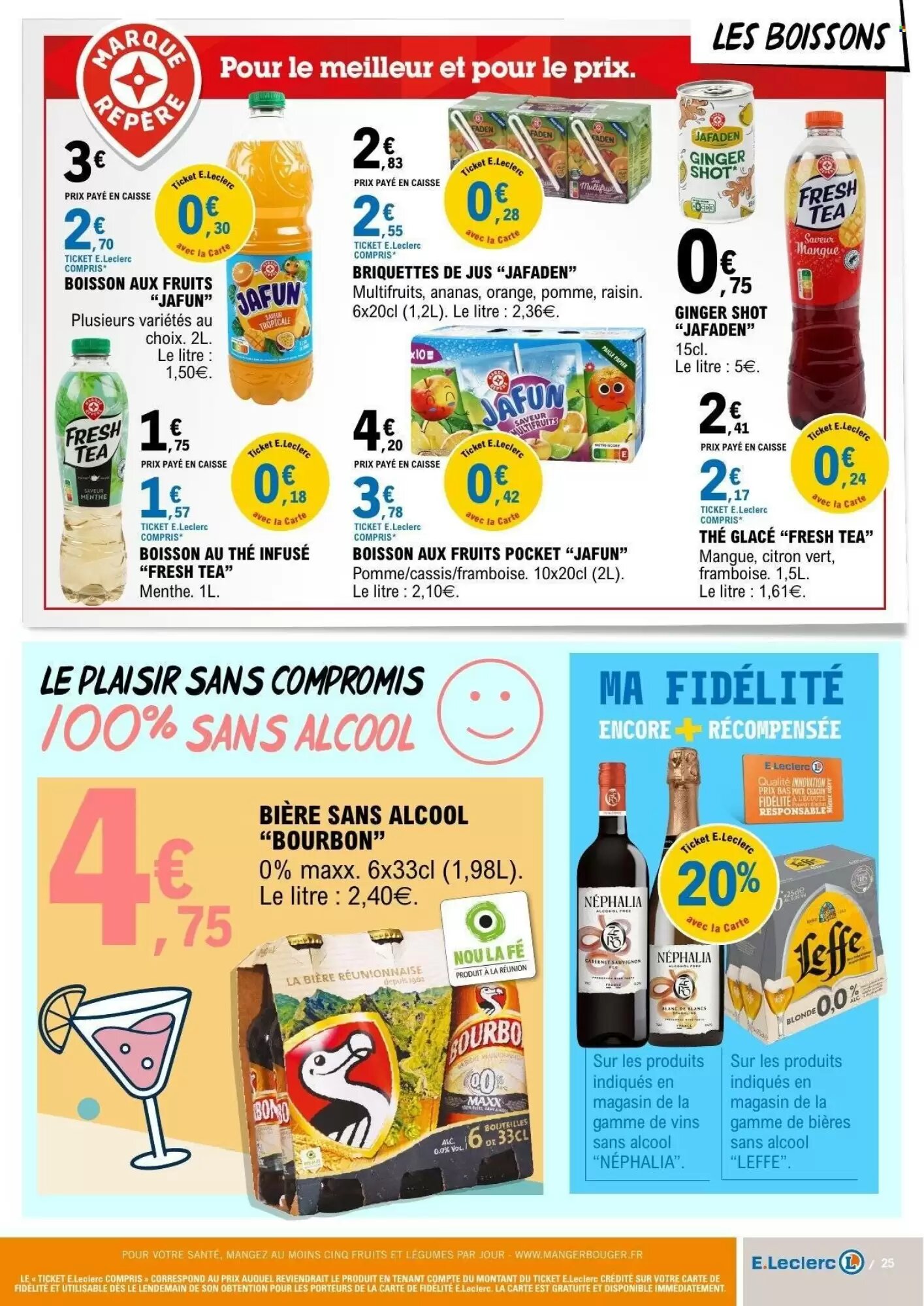 Prospectus promotionnel E.Leclerc valable à partir du 28/07/2026 - Page 25.