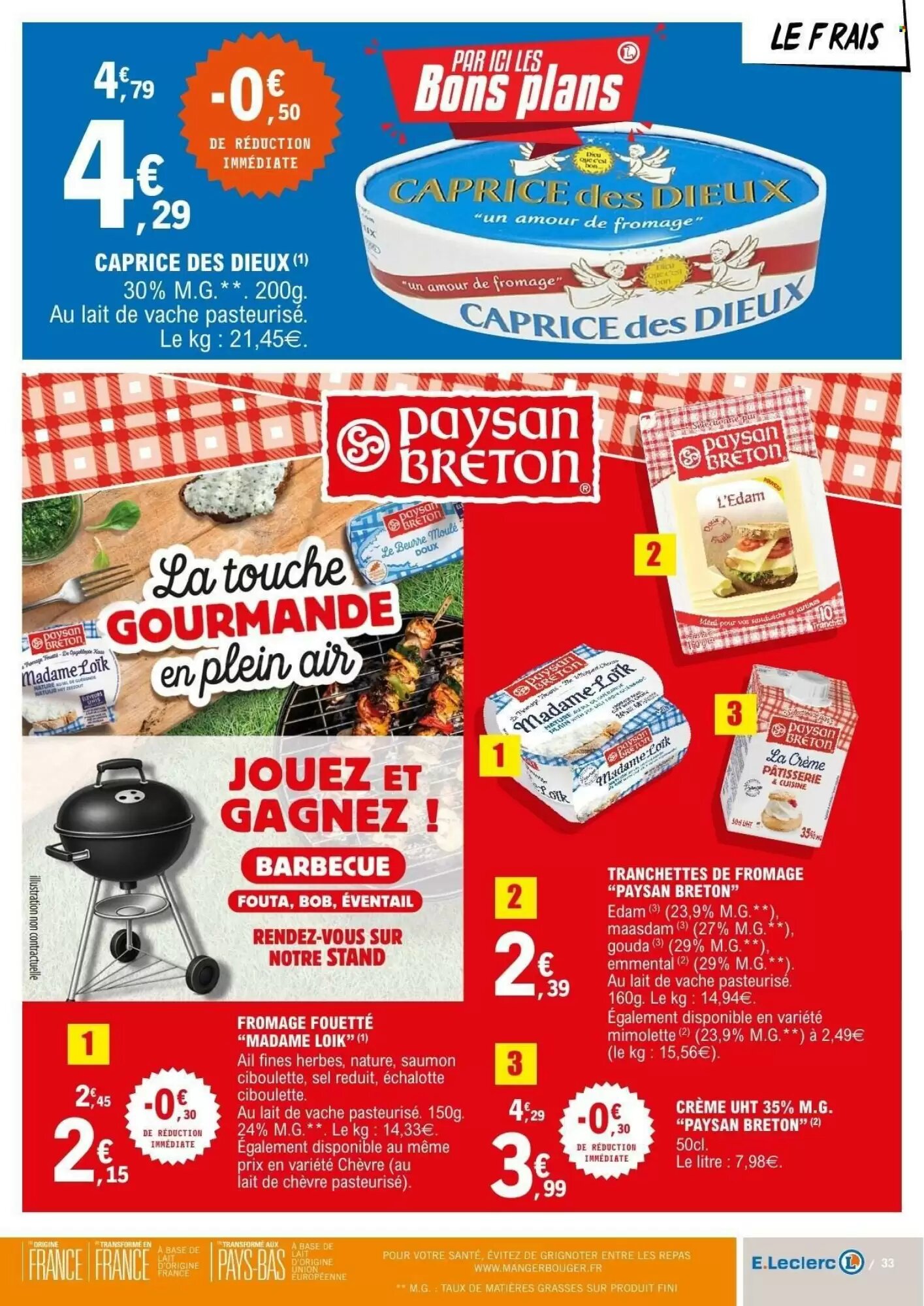 Prospectus promotionnel E.Leclerc valable à partir du 28/07/2026 - Page 33.