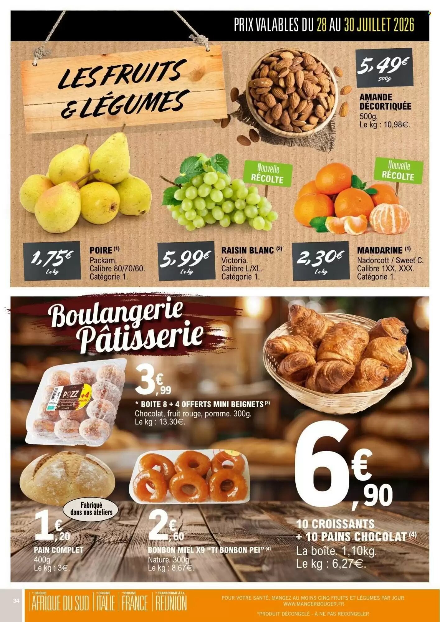 Prospectus promotionnel E.Leclerc valable à partir du 28/07/2026 - Page 34.