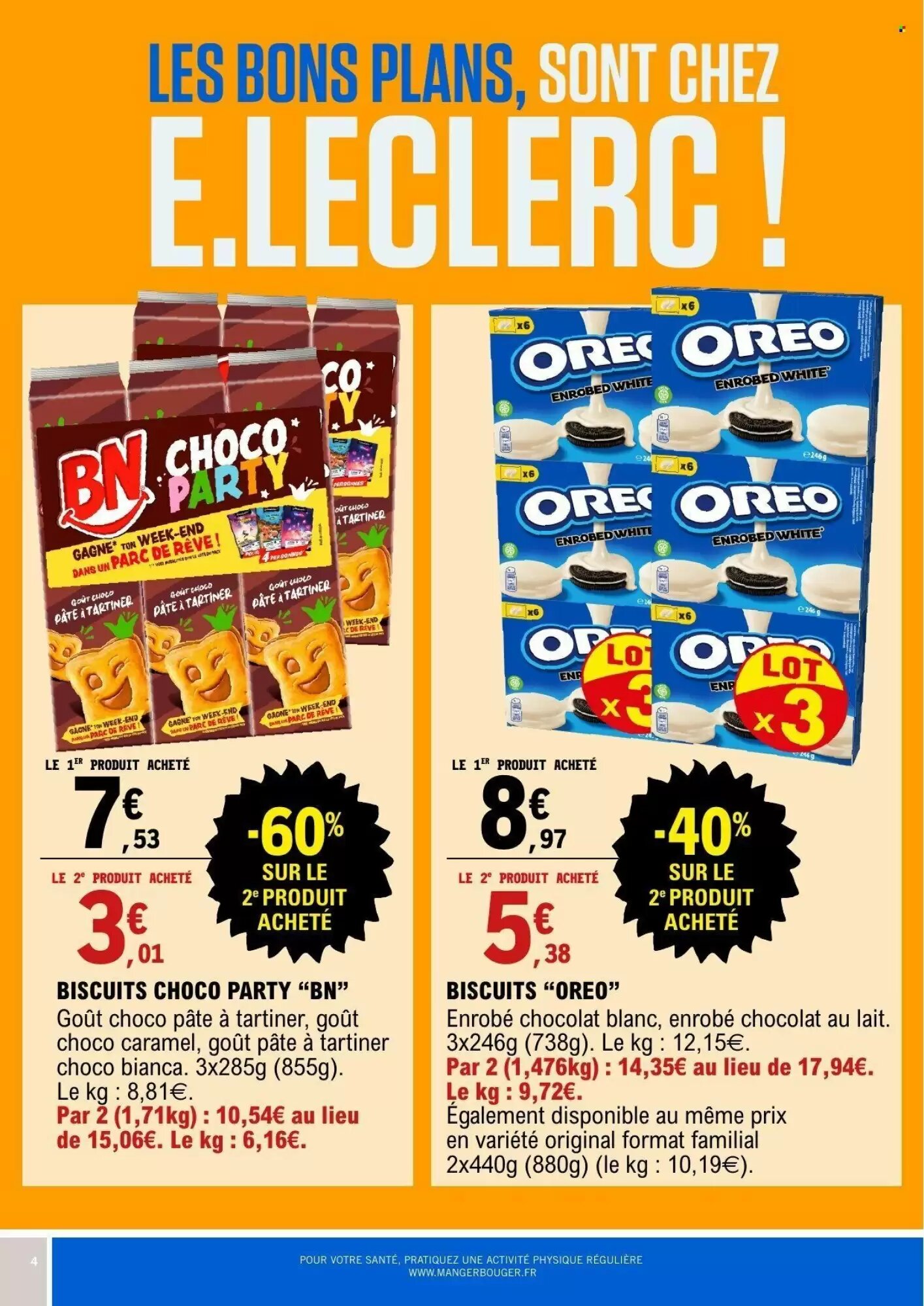 Prospectus promotionnel E.Leclerc valable à partir du 28/07/2026 - Page 4.