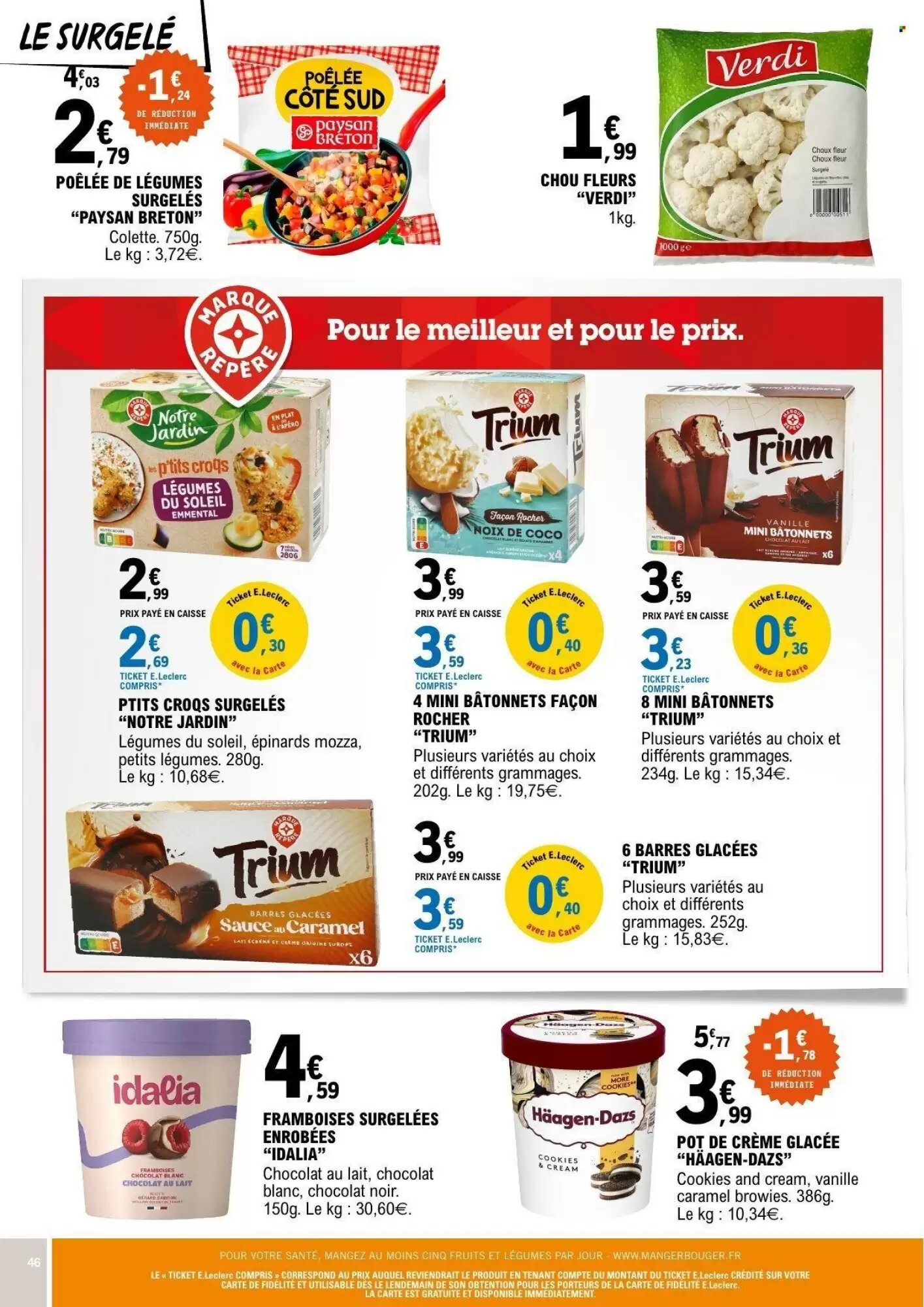 Prospectus promotionnel E.Leclerc valable à partir du 28/07/2026 - Page 46.