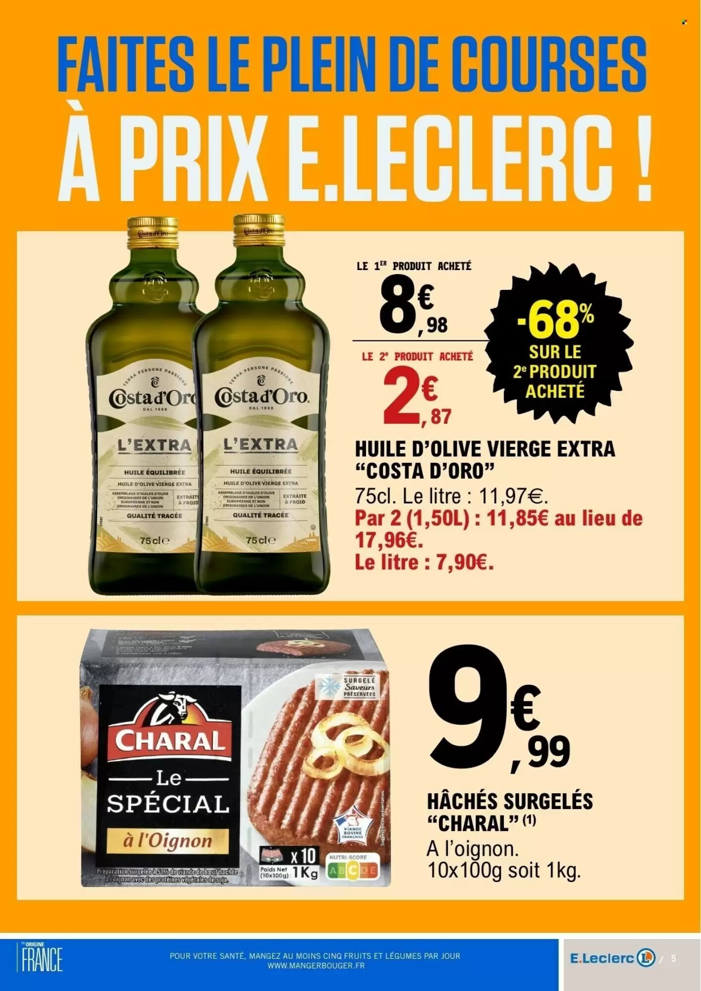 Prospectus promotionnel E.Leclerc valable à partir du 28/07/2026 - Page 5.