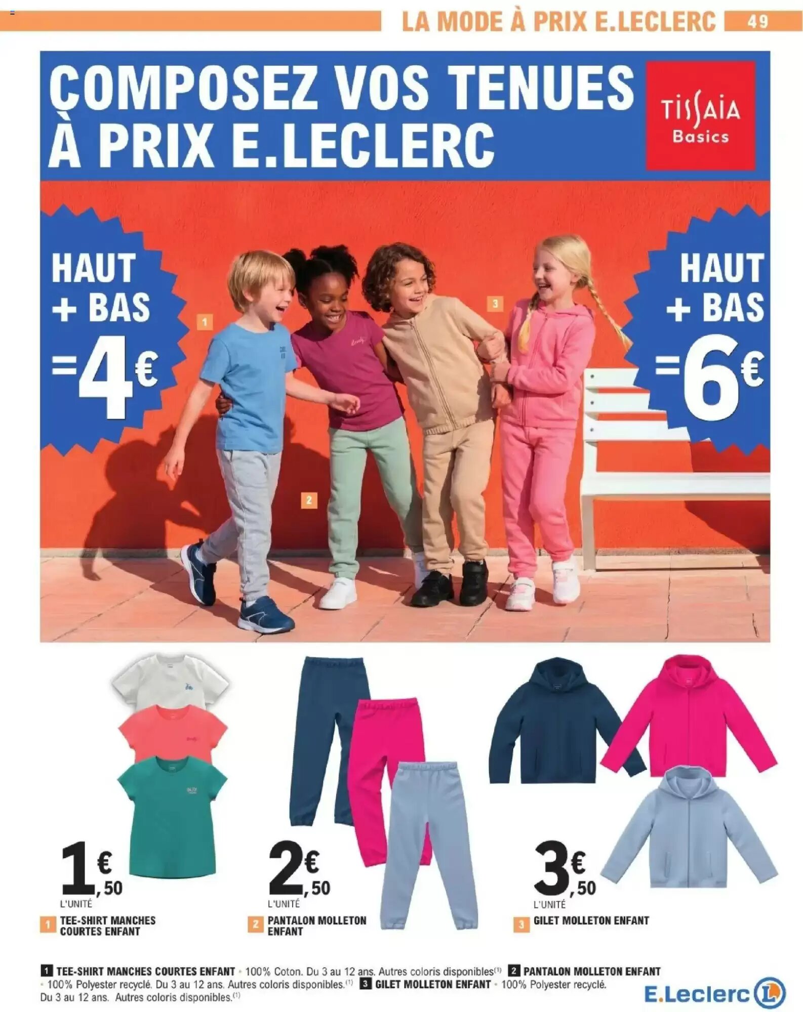 Prospectus promotionnel E.Leclerc valable à partir du 28/07/2026 - Page 49.