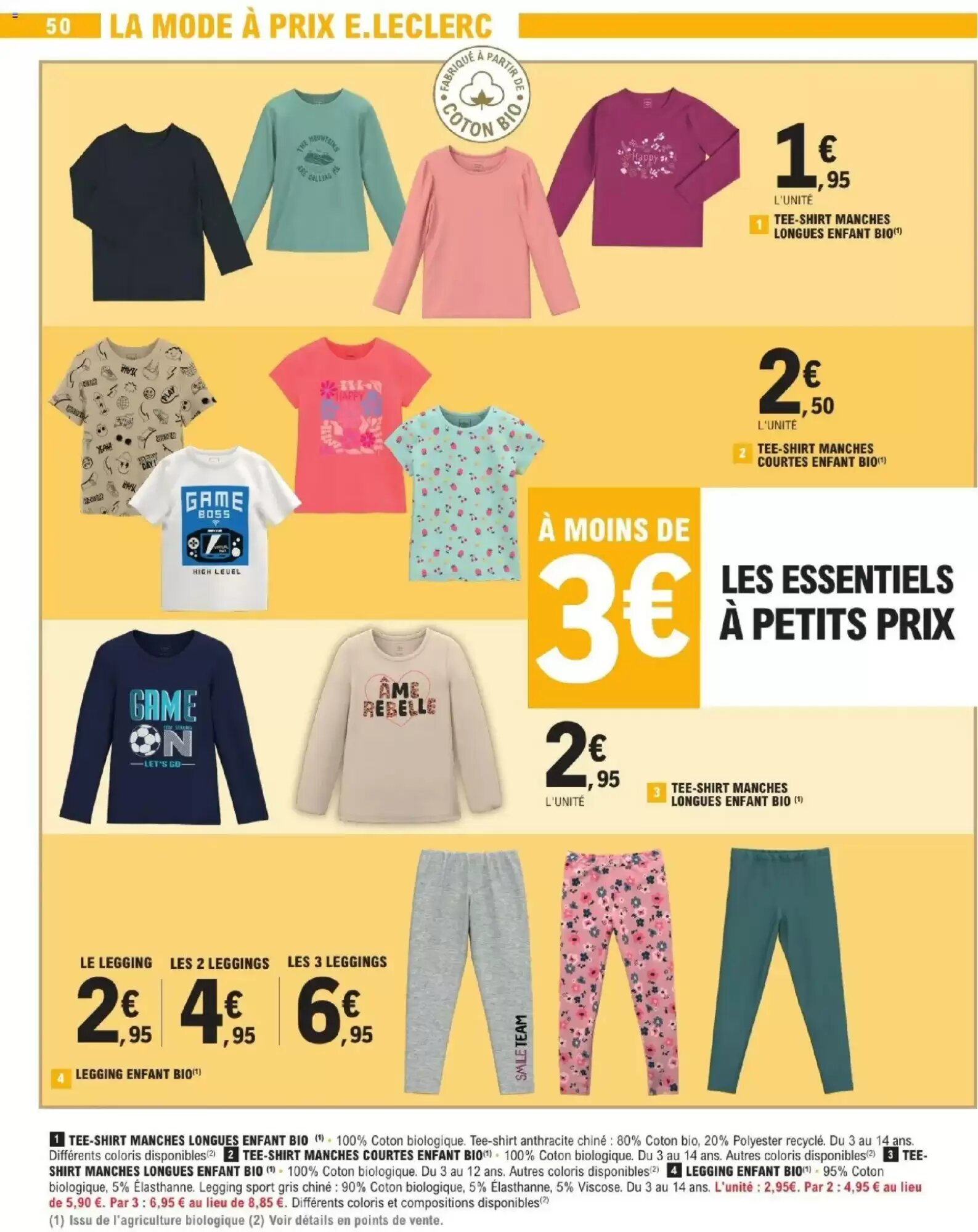 Prospectus promotionnel E.Leclerc valable à partir du 28/07/2026 - Page 50.