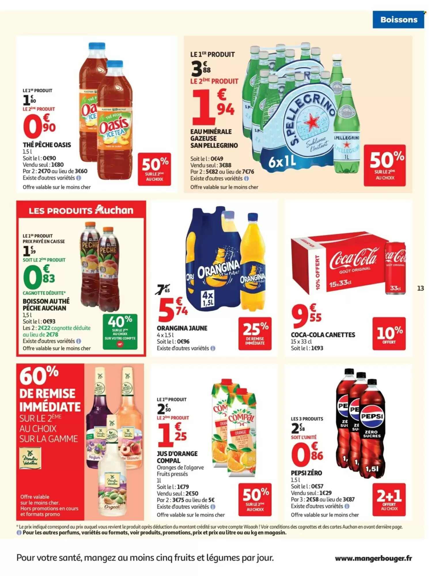Prospectus promotionnel Auchan valable à partir du 28/07/2026 - Page 13.
