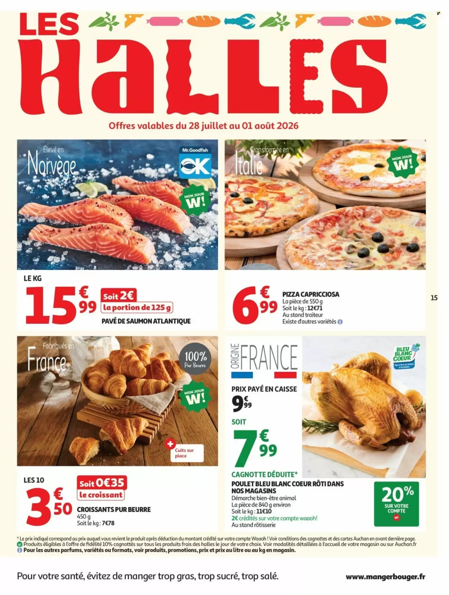 Prospectus promotionnel Auchan valable à partir du 28/07/2026 - Page 15.
