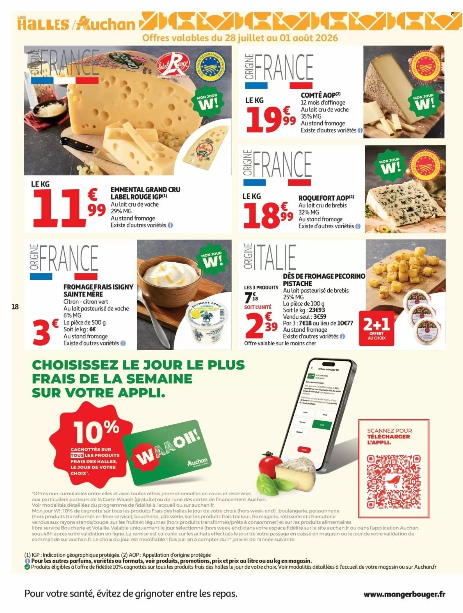 Prospectus promotionnel Auchan valable à partir du 28/07/2026 - Page 18.