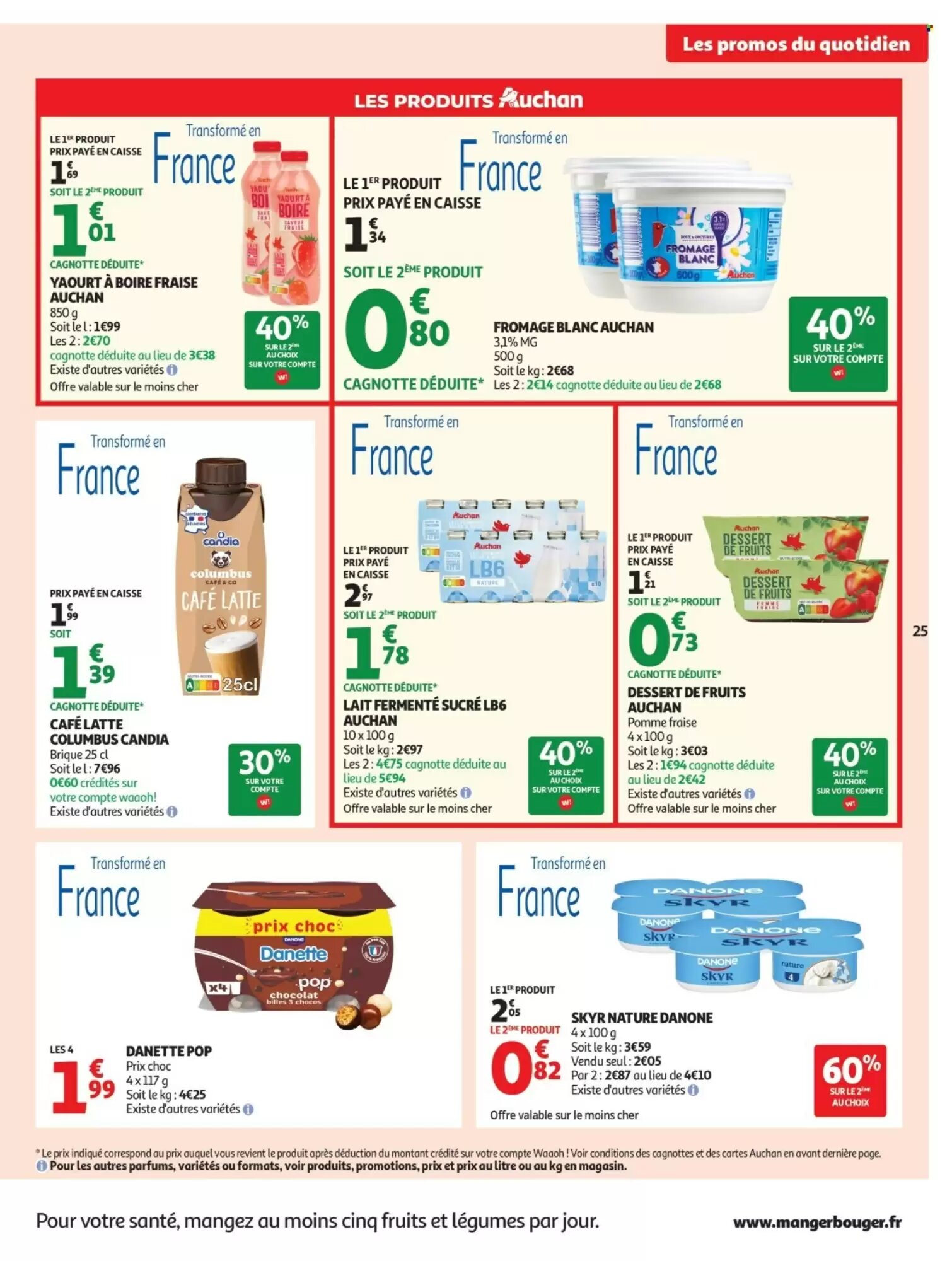 Prospectus promotionnel Auchan valable à partir du 28/07/2026 - Page 25.