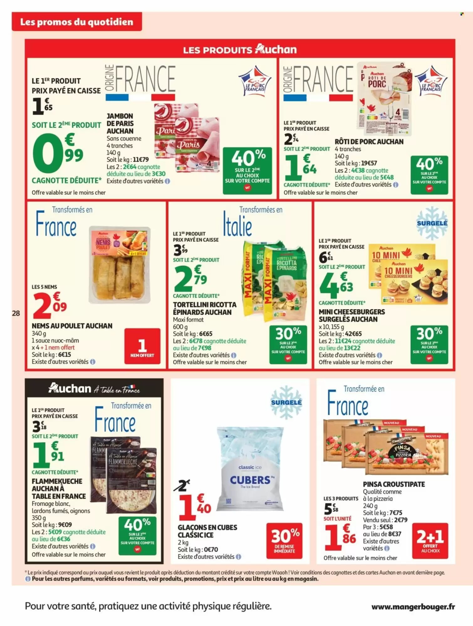 Prospectus promotionnel Auchan valable à partir du 28/07/2026 - Page 28.