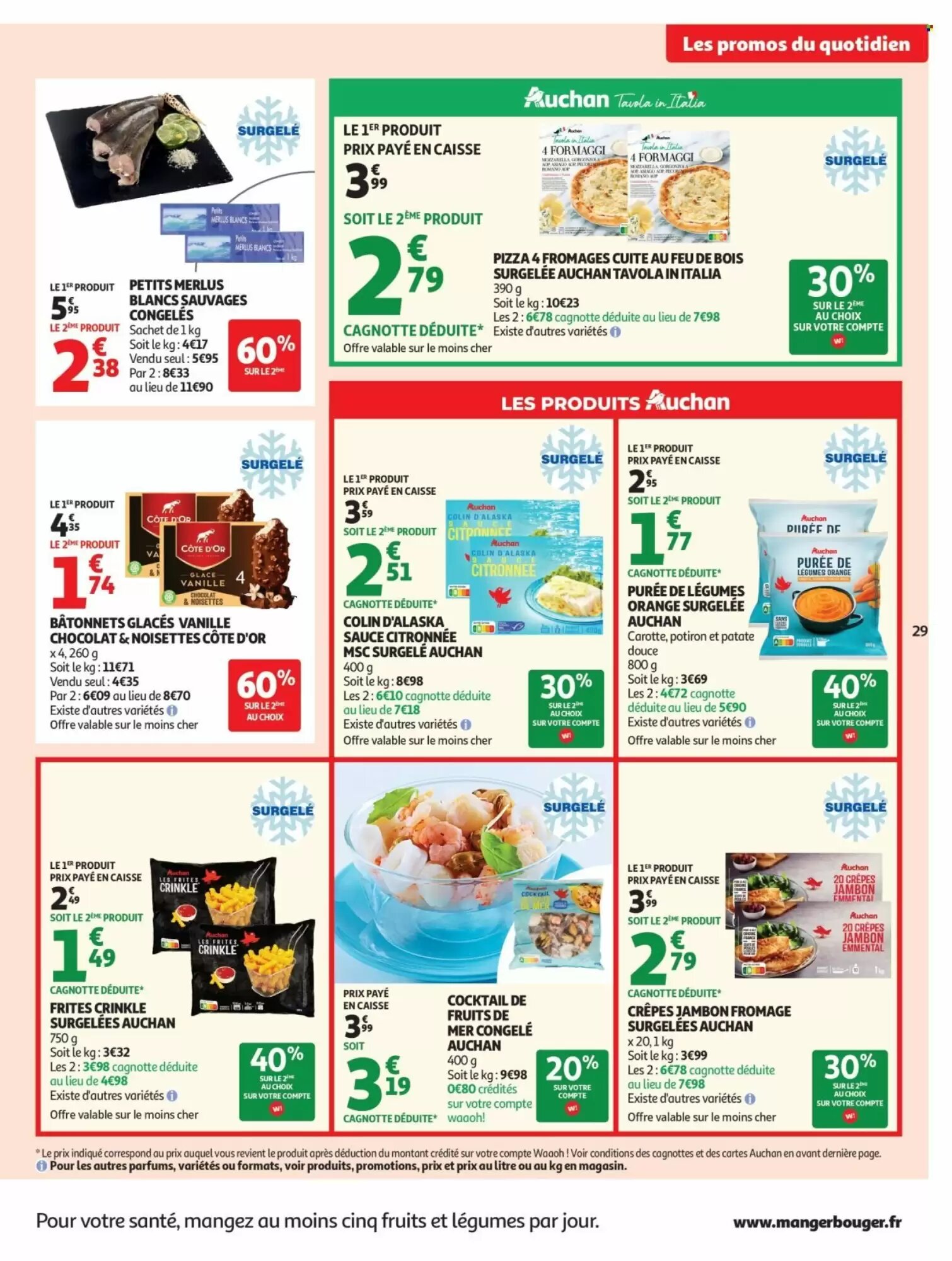 Prospectus promotionnel Auchan valable à partir du 28/07/2026 - Page 29.