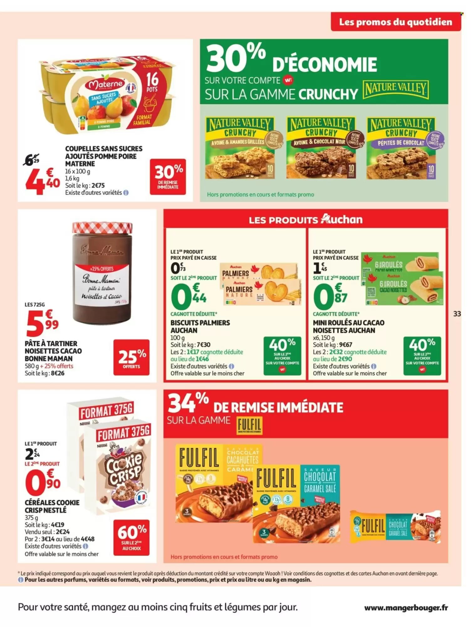 Prospectus promotionnel Auchan valable à partir du 28/07/2026 - Page 33.