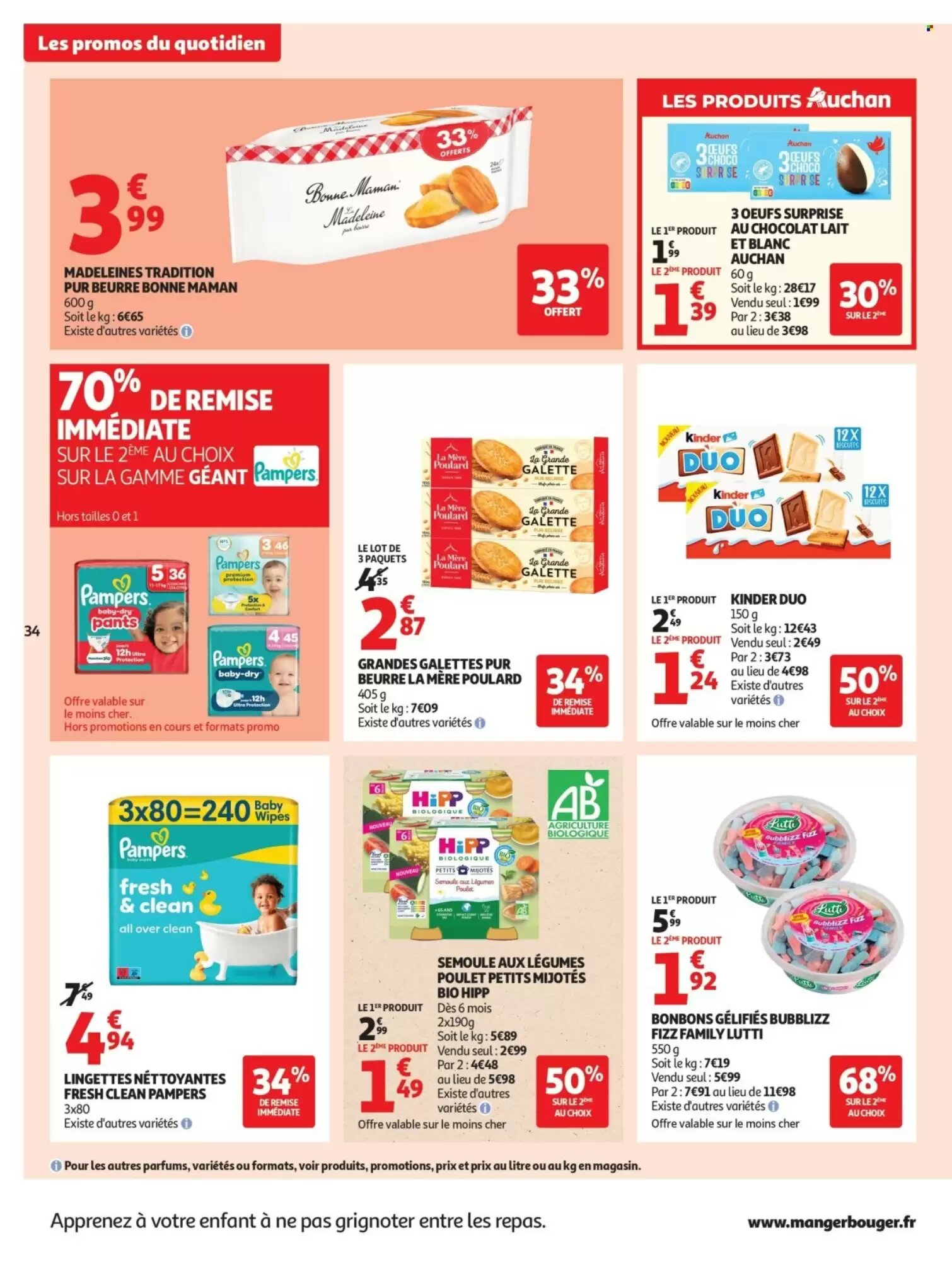 Prospectus promotionnel Auchan valable à partir du 28/07/2026 - Page 34.