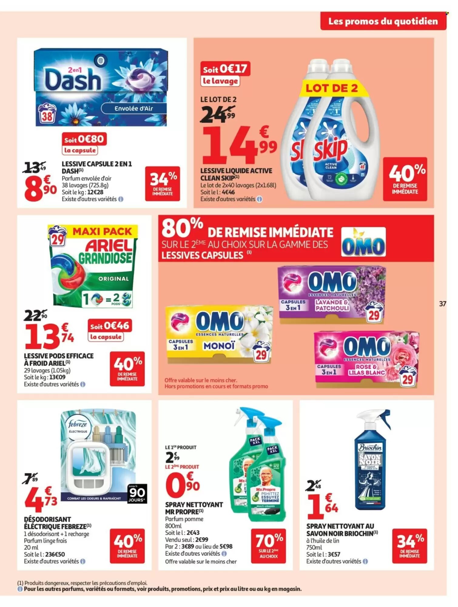 Prospectus promotionnel Auchan valable à partir du 28/07/2026 - Page 37.