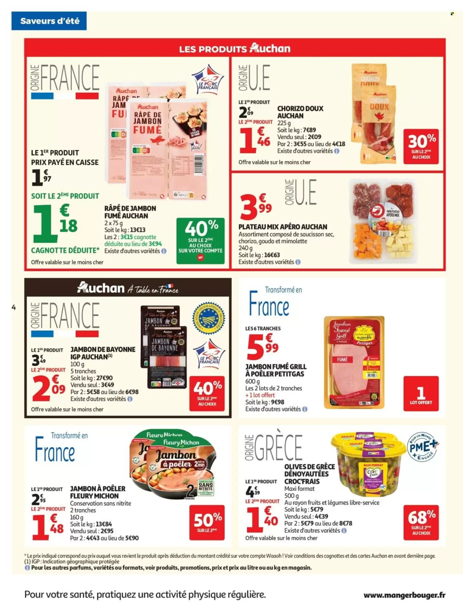 Prospectus promotionnel Auchan valable à partir du 28/07/2026 - Page 4.