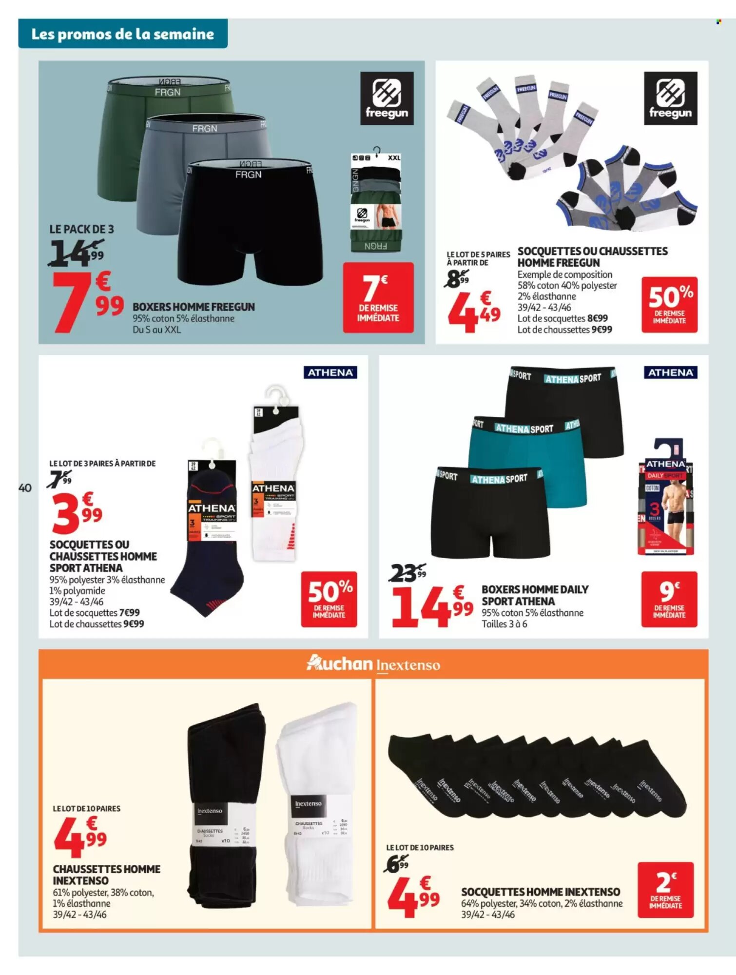 Prospectus promotionnel Auchan valable à partir du 28/07/2026 - Page 40.
