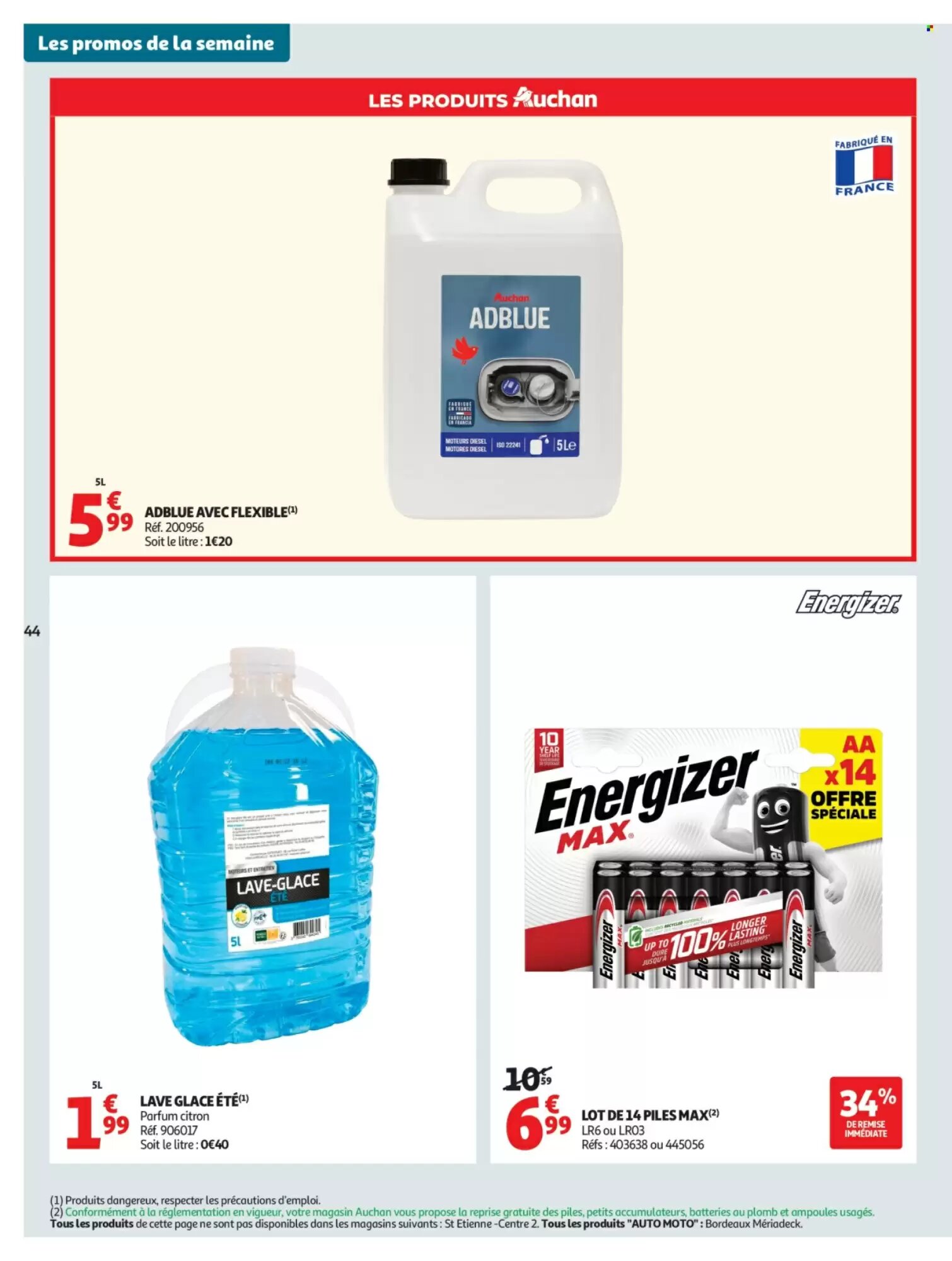 Prospectus promotionnel Auchan valable à partir du 28/07/2026 - Page 44.
