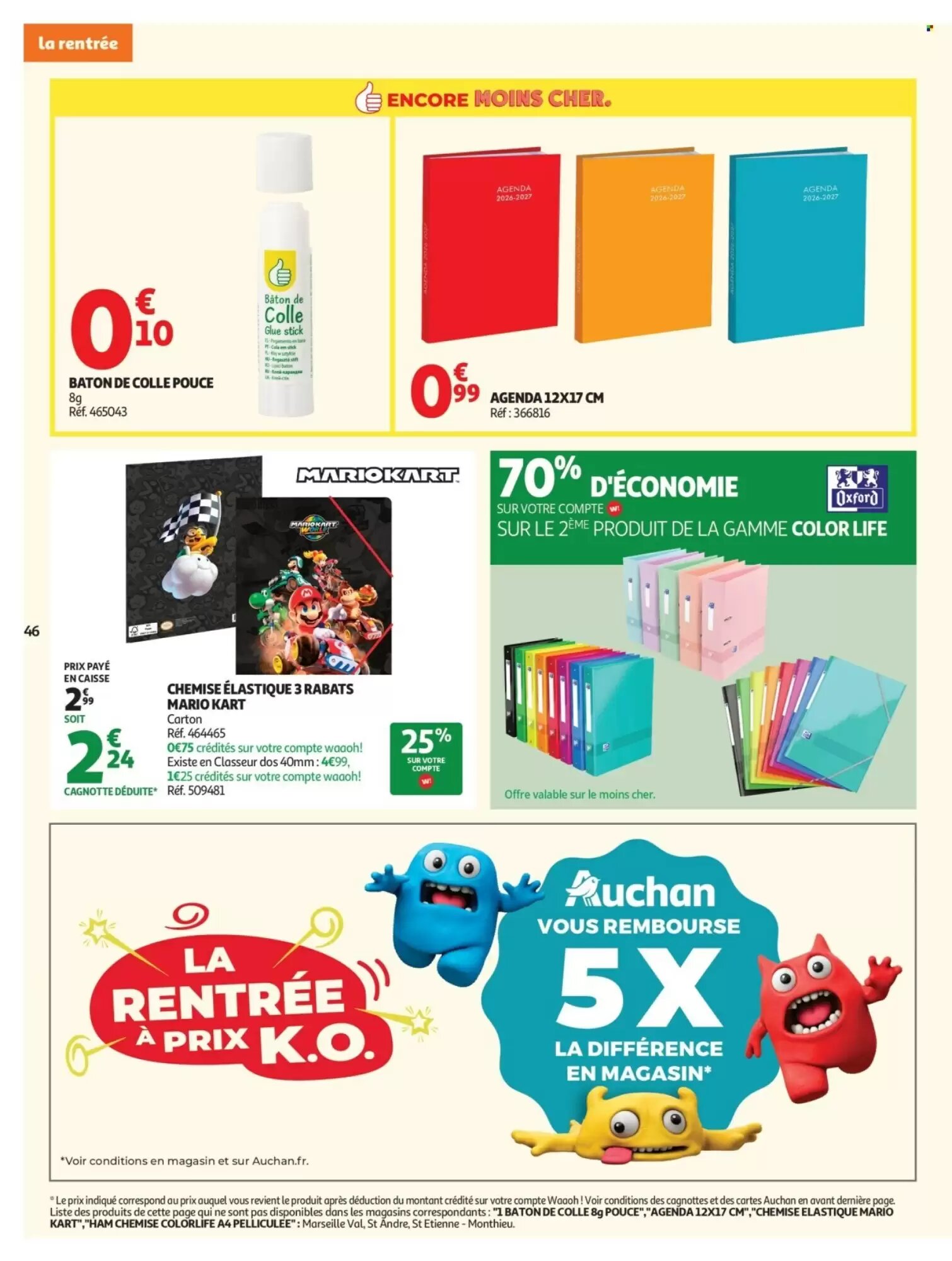 Prospectus promotionnel Auchan valable à partir du 28/07/2026 - Page 46.