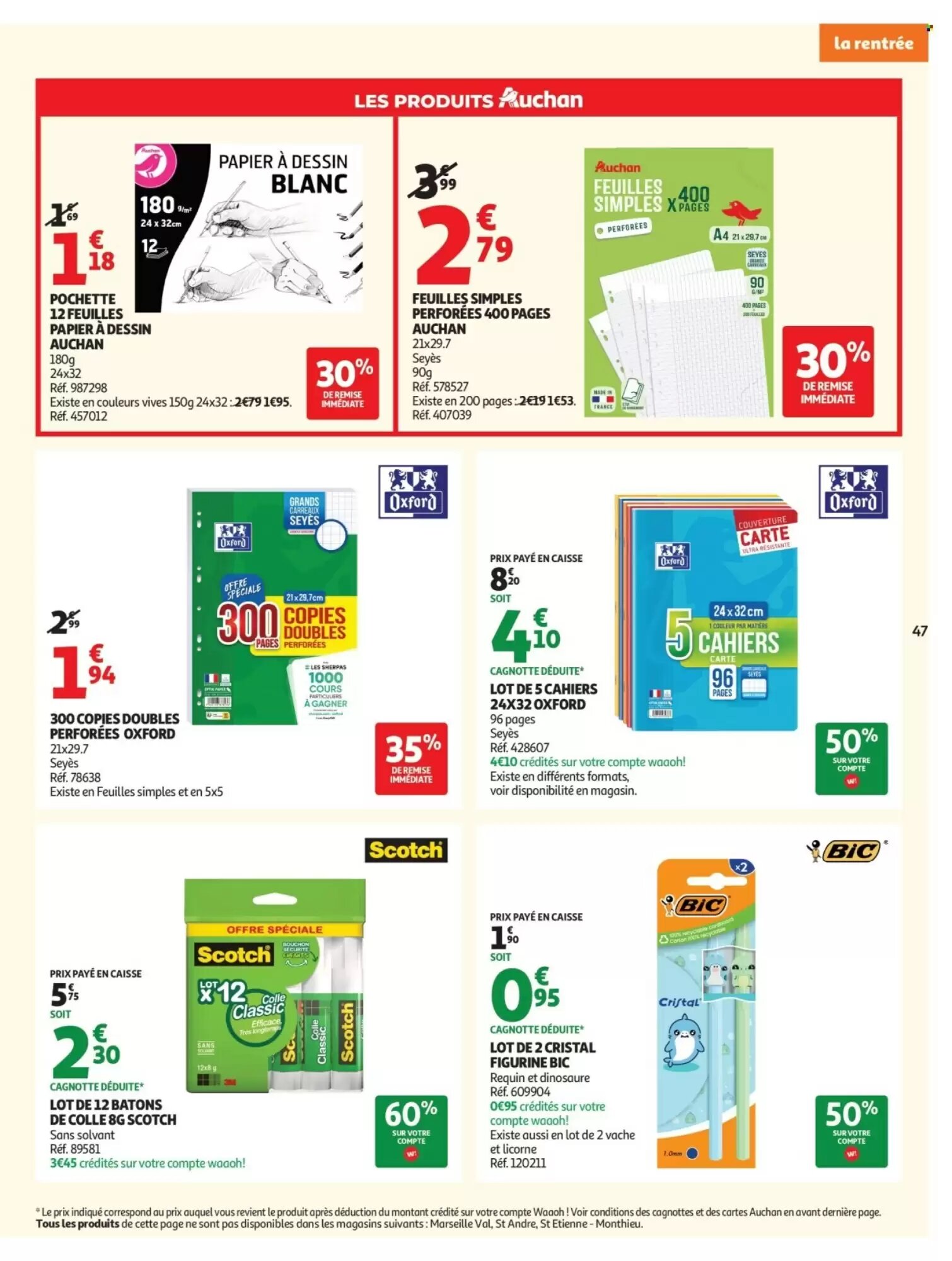 Prospectus promotionnel Auchan valable à partir du 28/07/2026 - Page 47.