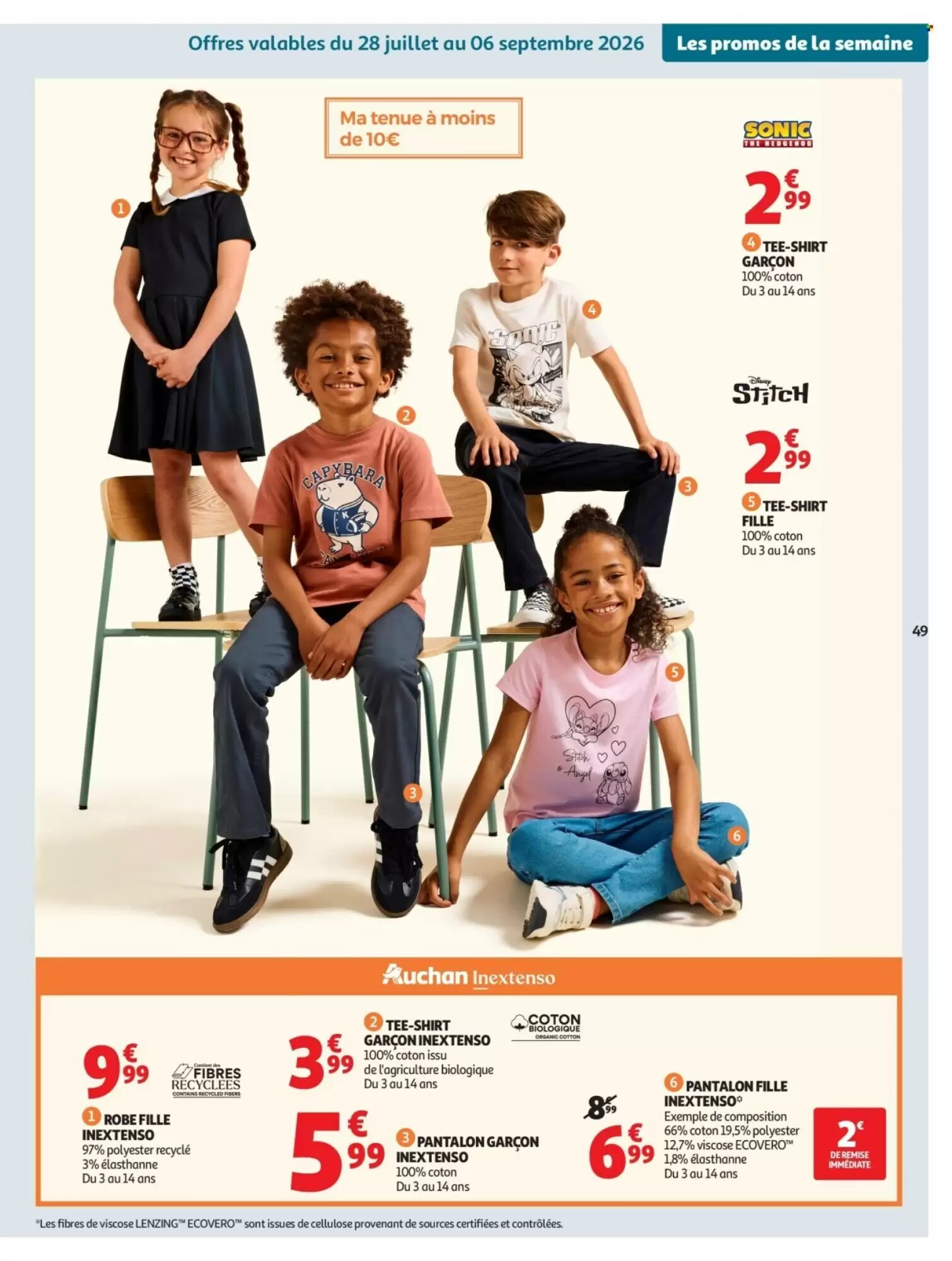 Prospectus promotionnel Auchan valable à partir du 28/07/2026 - Page 49.