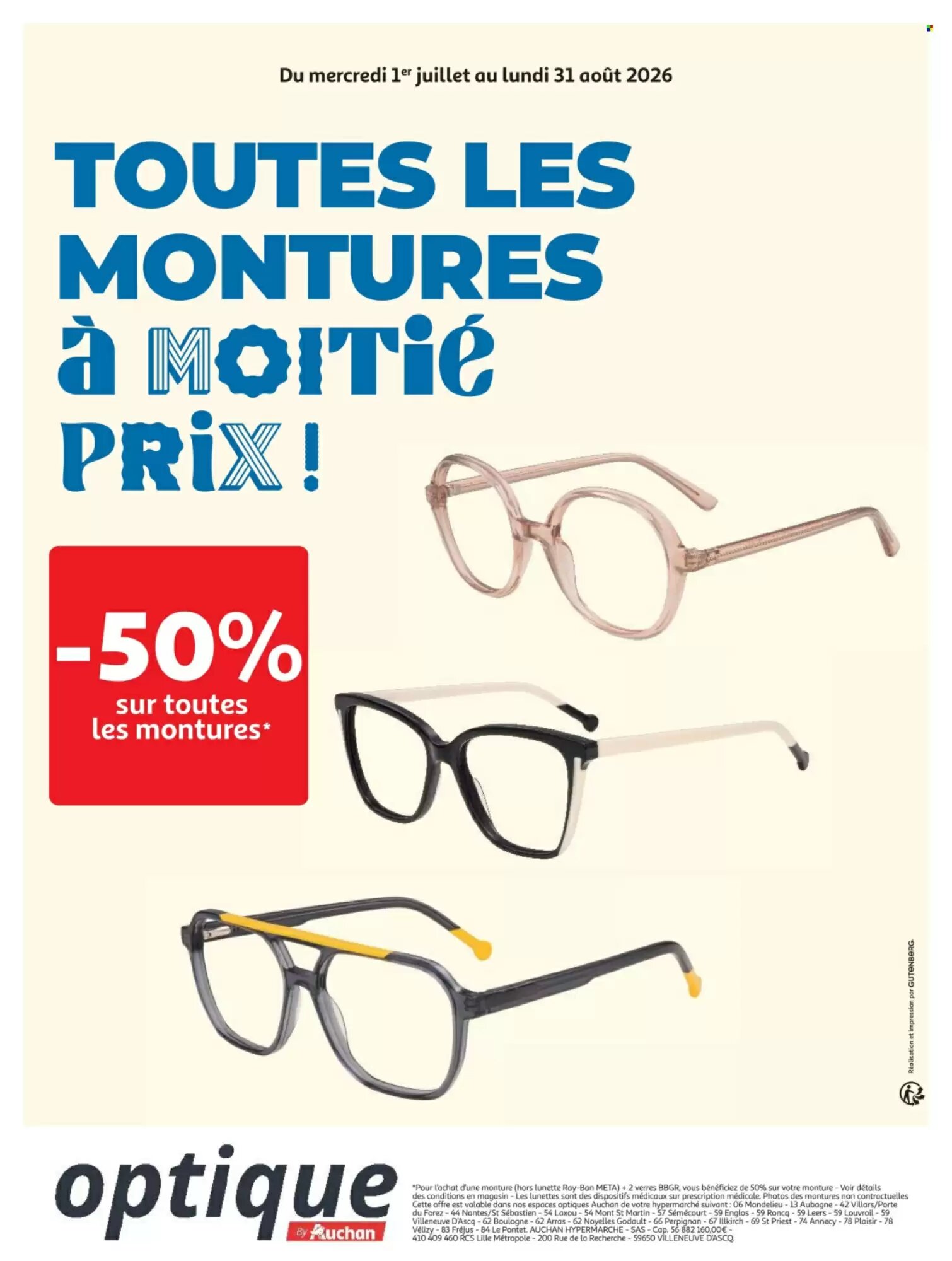 Prospectus promotionnel Auchan valable à partir du 28/07/2026 - Page 54.