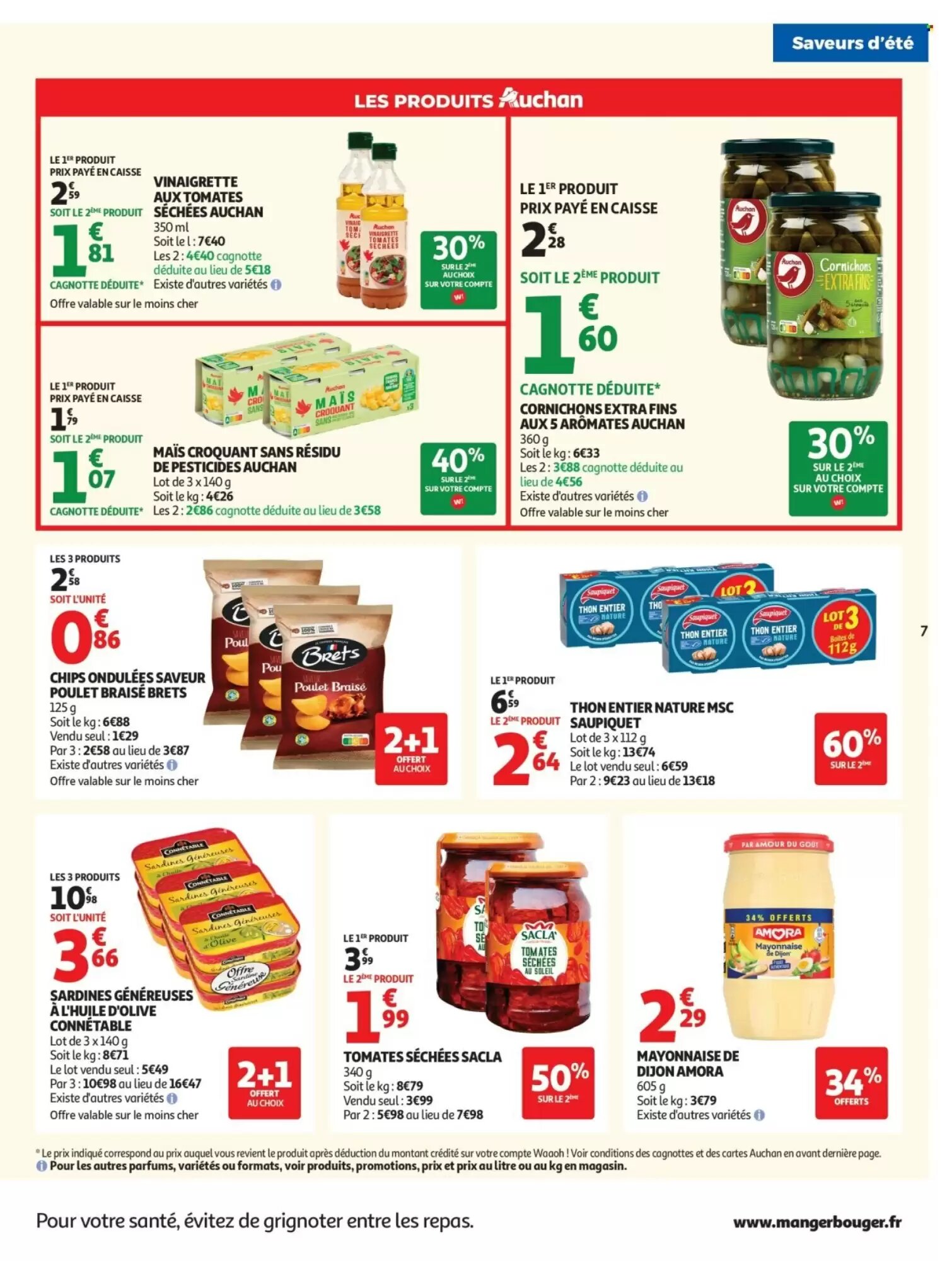 Prospectus promotionnel Auchan valable à partir du 28/07/2026 - Page 7.