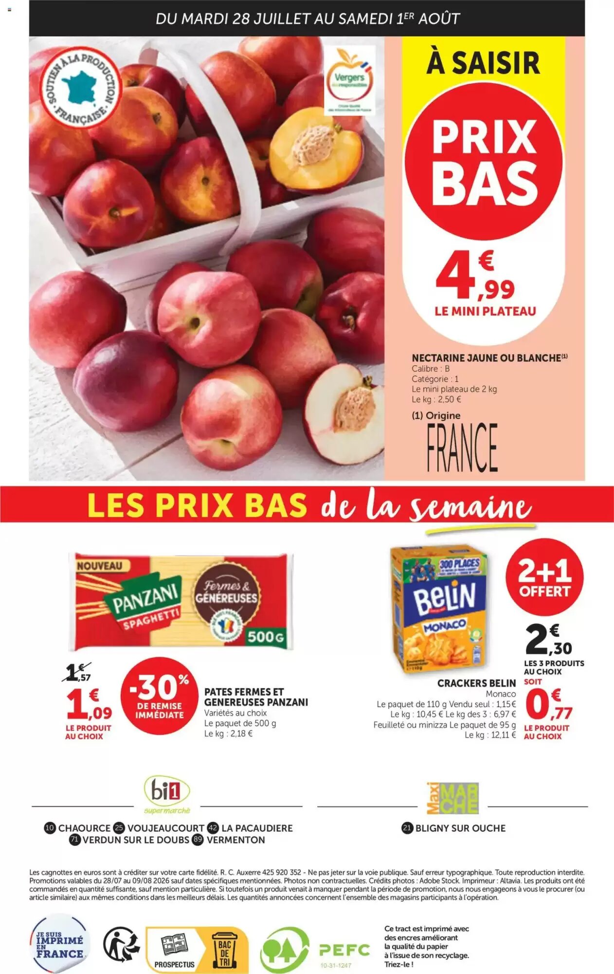 Prospectus promotionnel Bi1 valable à partir du 28/07/2026 - Page 12.