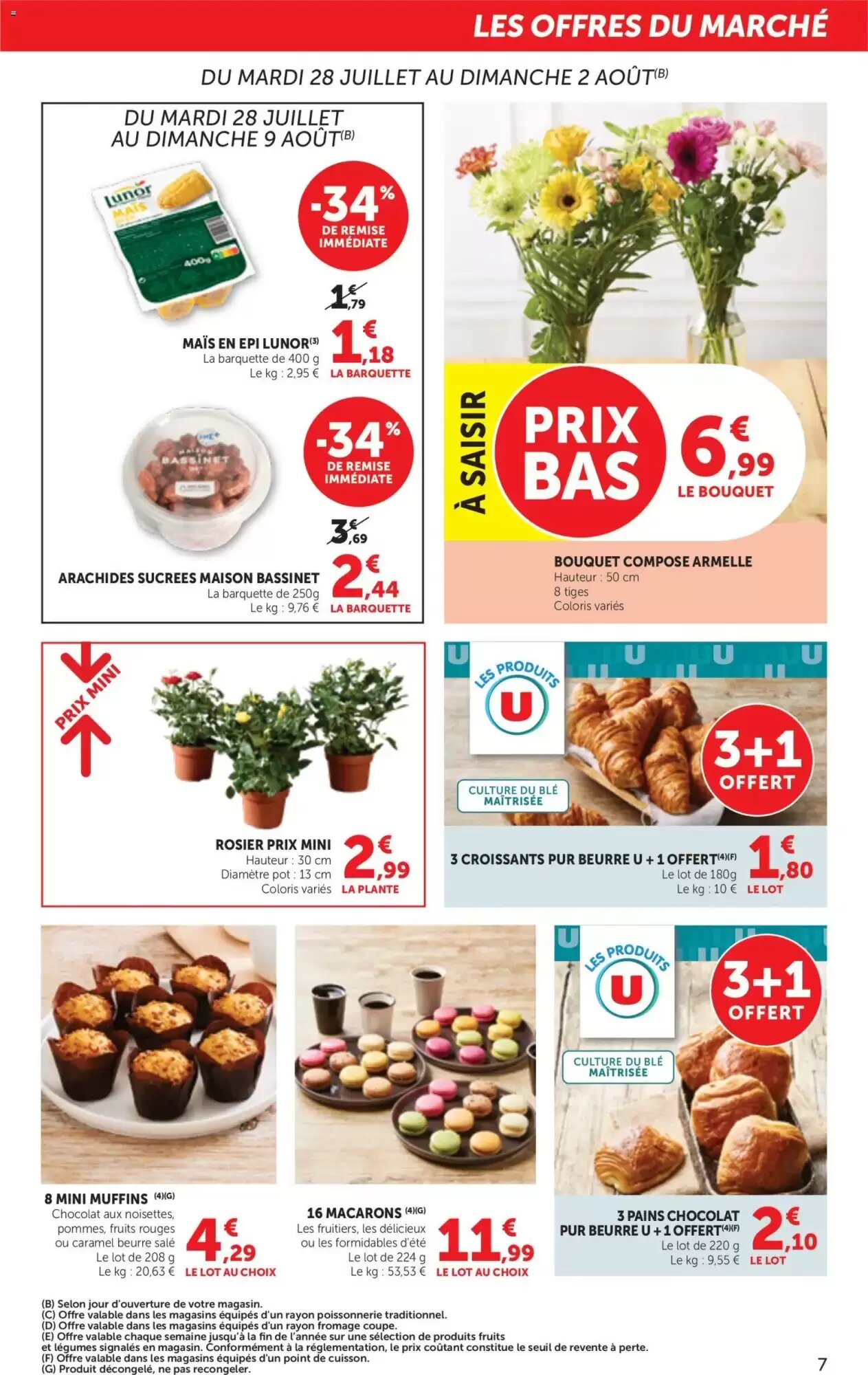 Prospectus promotionnel Bi1 valable à partir du 28/07/2026 - Page 7.